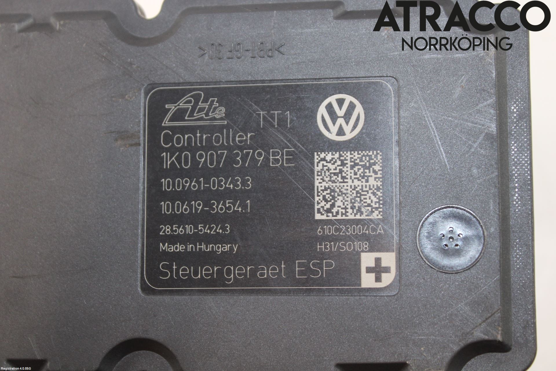 Volkswagen VW GOLF VI 09-13 Abs Hydraulikkaggregat