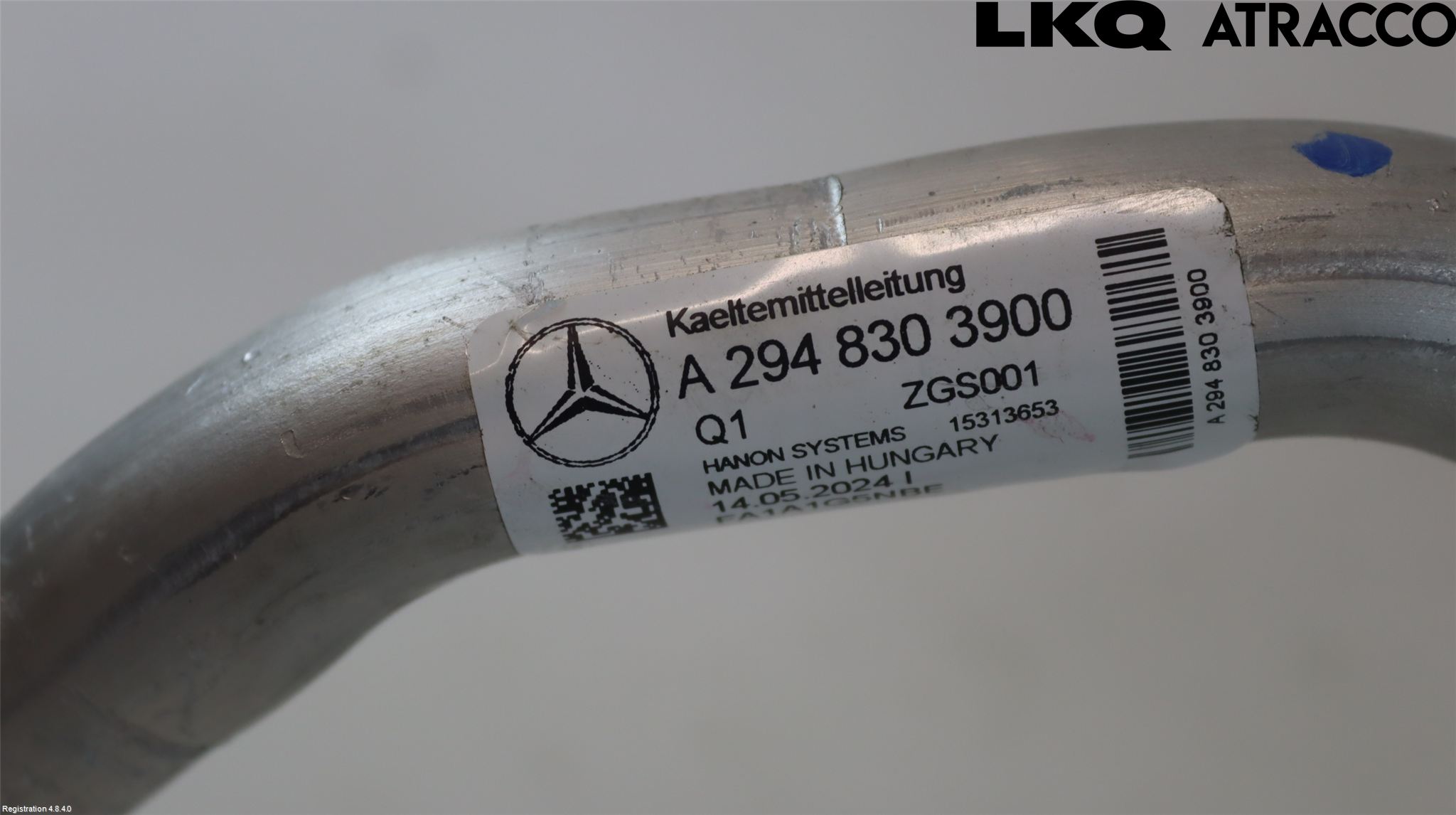 Mercedes-Benz MB EQE (V295) 22- Varme Ac Slange - Rør