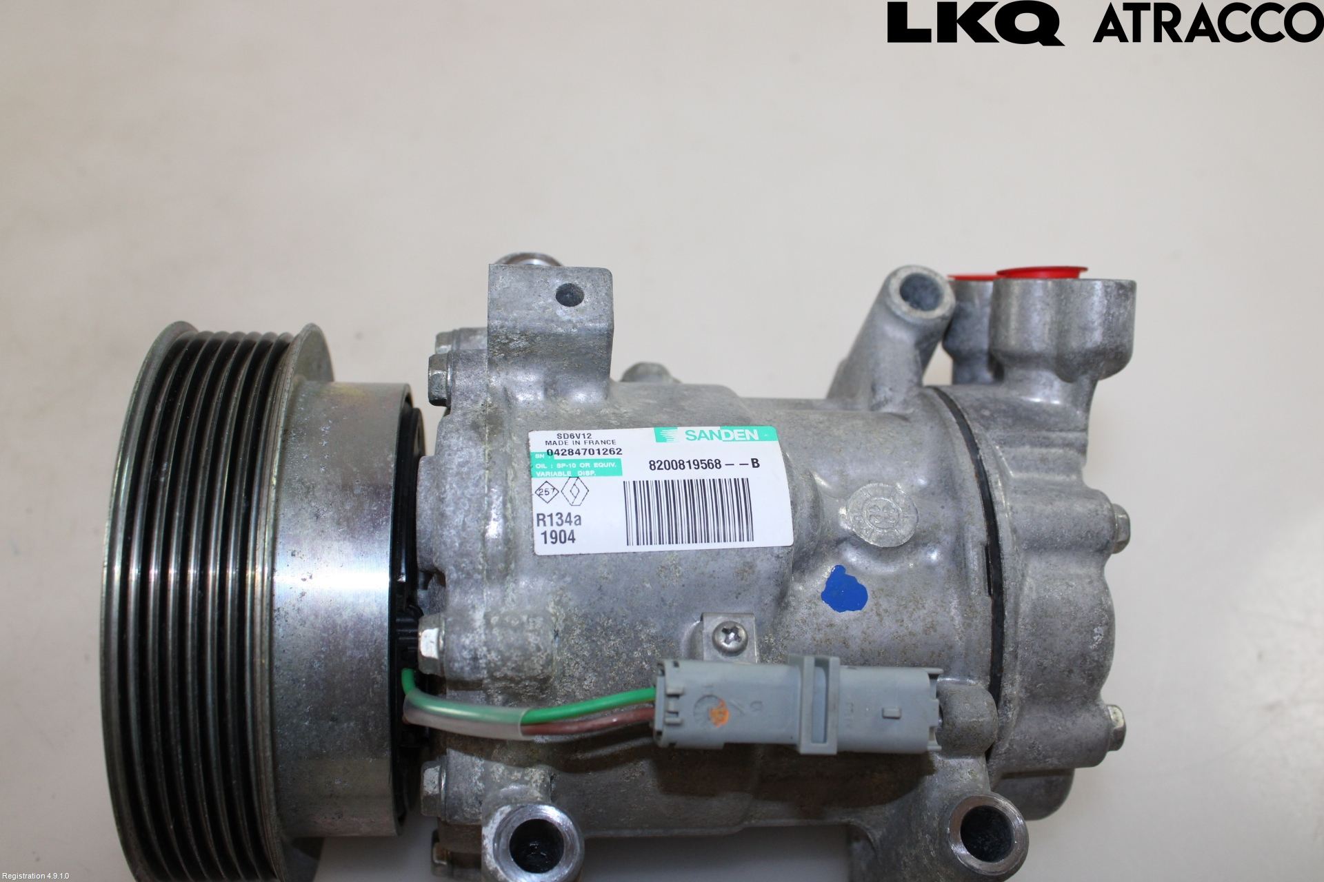 Renault CLIO III  09-12 Varme Ac Kompressor