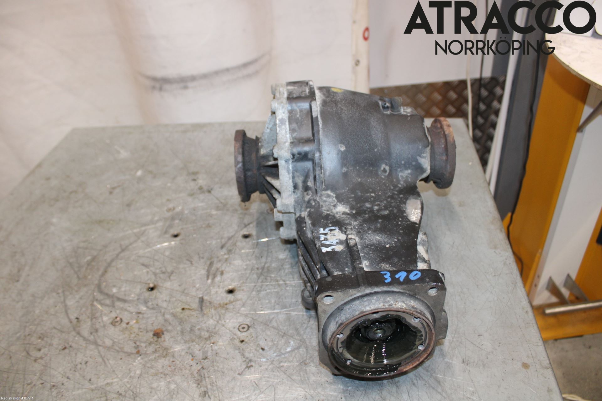 Audi A4/S4 01-05 Bakaksel Kardang Bak -Diff
