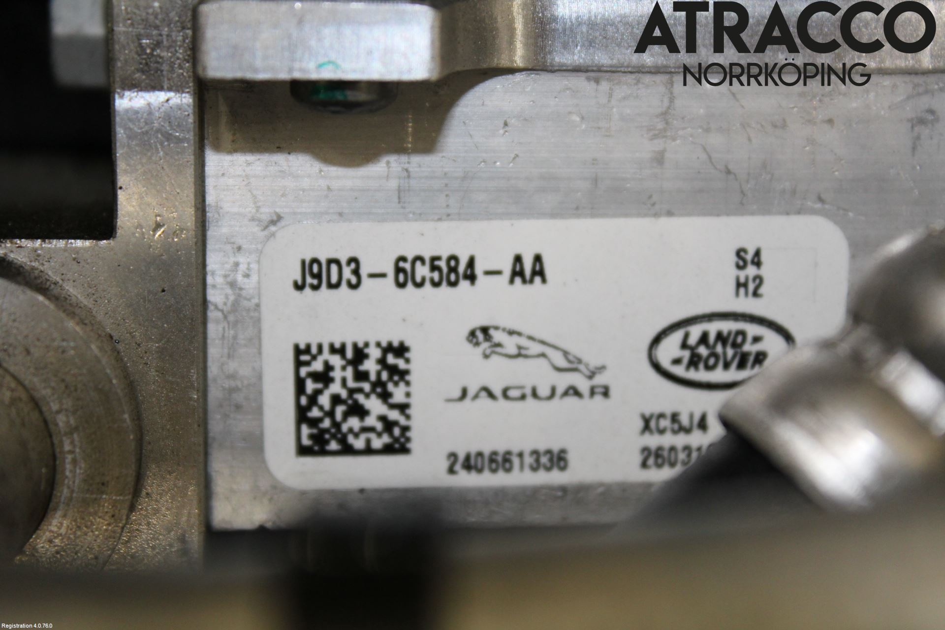 Jaguar I-PACE 18- Varmeapparat Register Med Ac