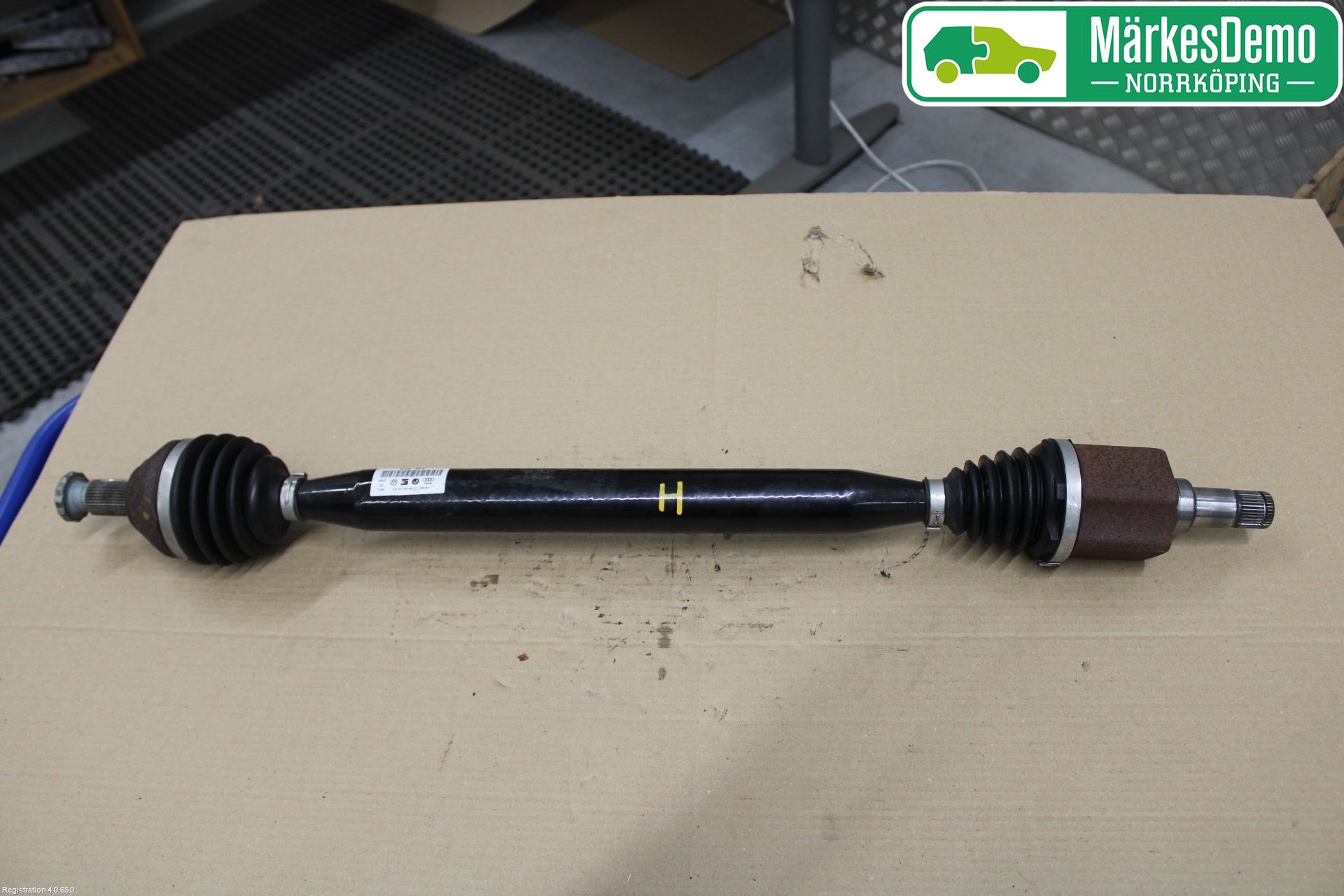 Seat IBIZA IV 08-16 Drivaksel Foran Kompl Høyre