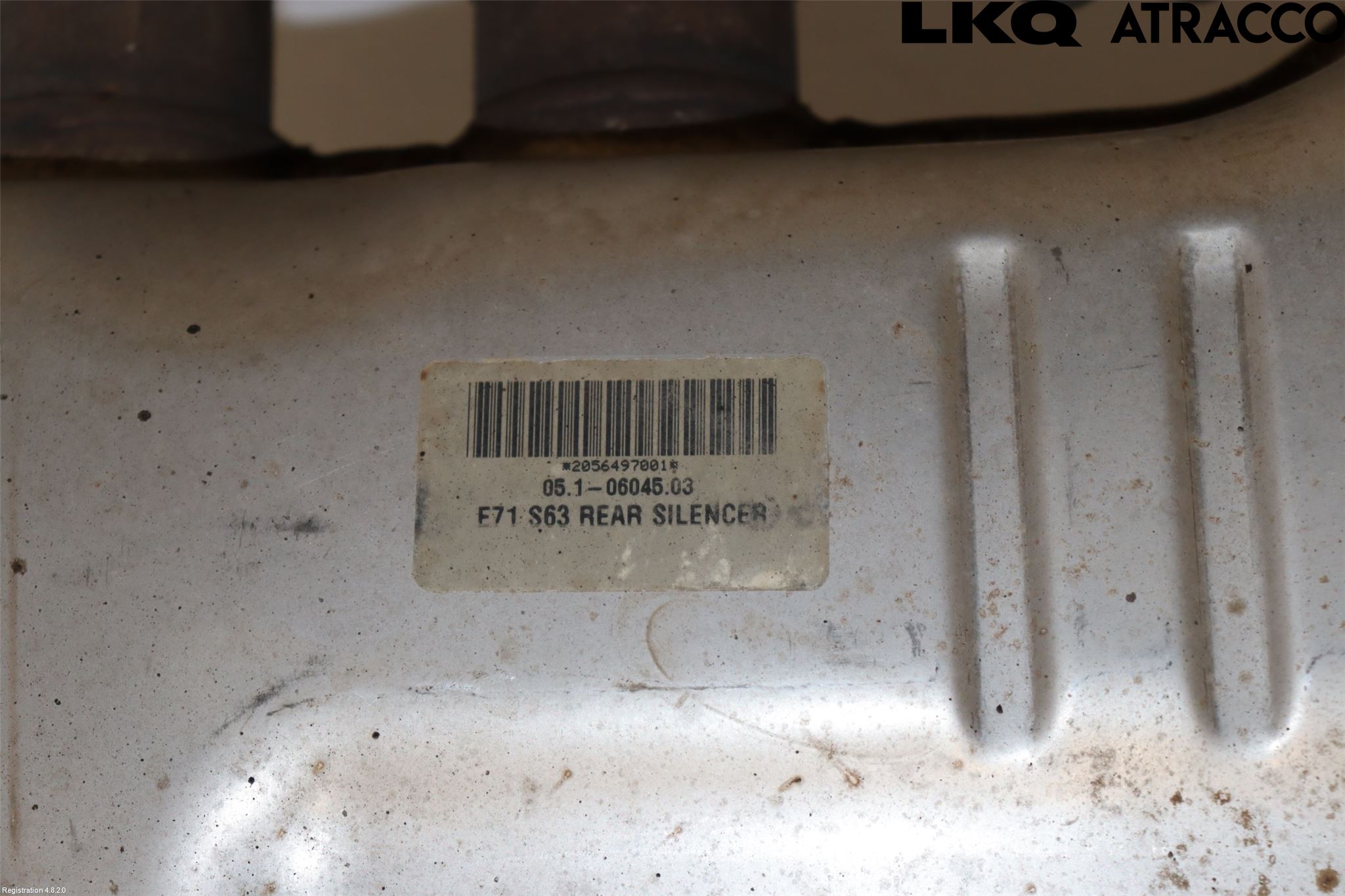 BMW X6 E71/E72   08-14 Eksos Bakre Potte