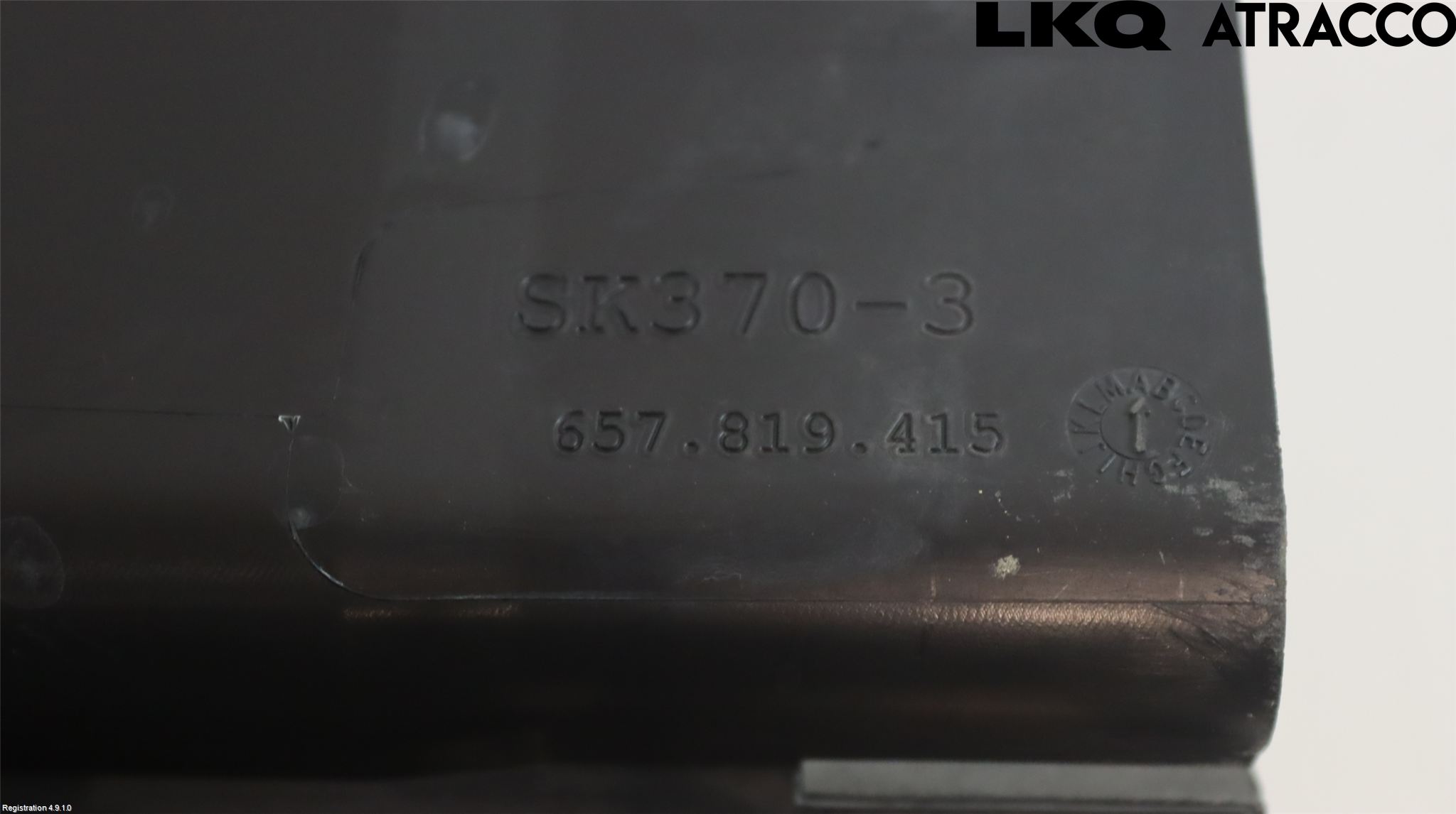 Skoda SCALA 19- Visker Deksel-Grill-Under Frr