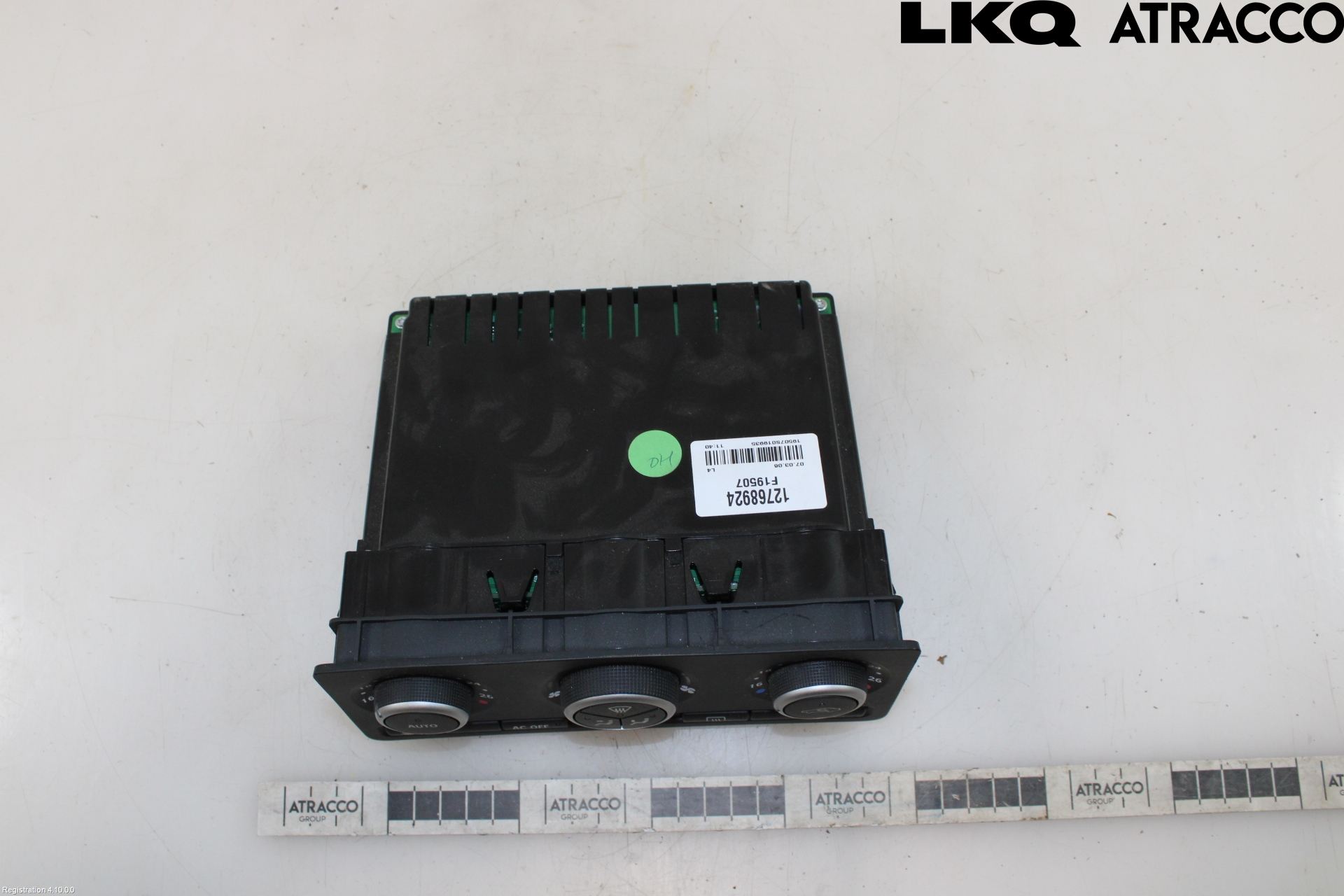 Saab 9-5     06-10 Varmeapparat Panel(Regulering)