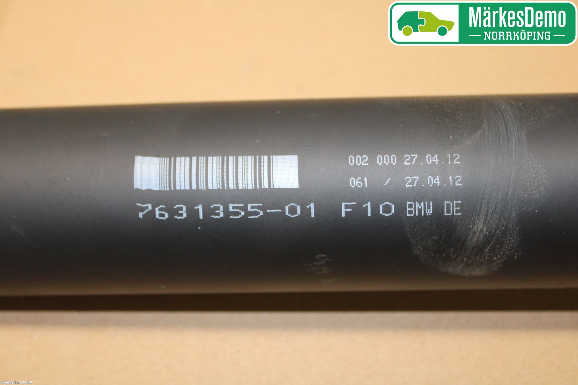 BMW 5 F10/F11/F18 09-17 Mellomaksel Kompl