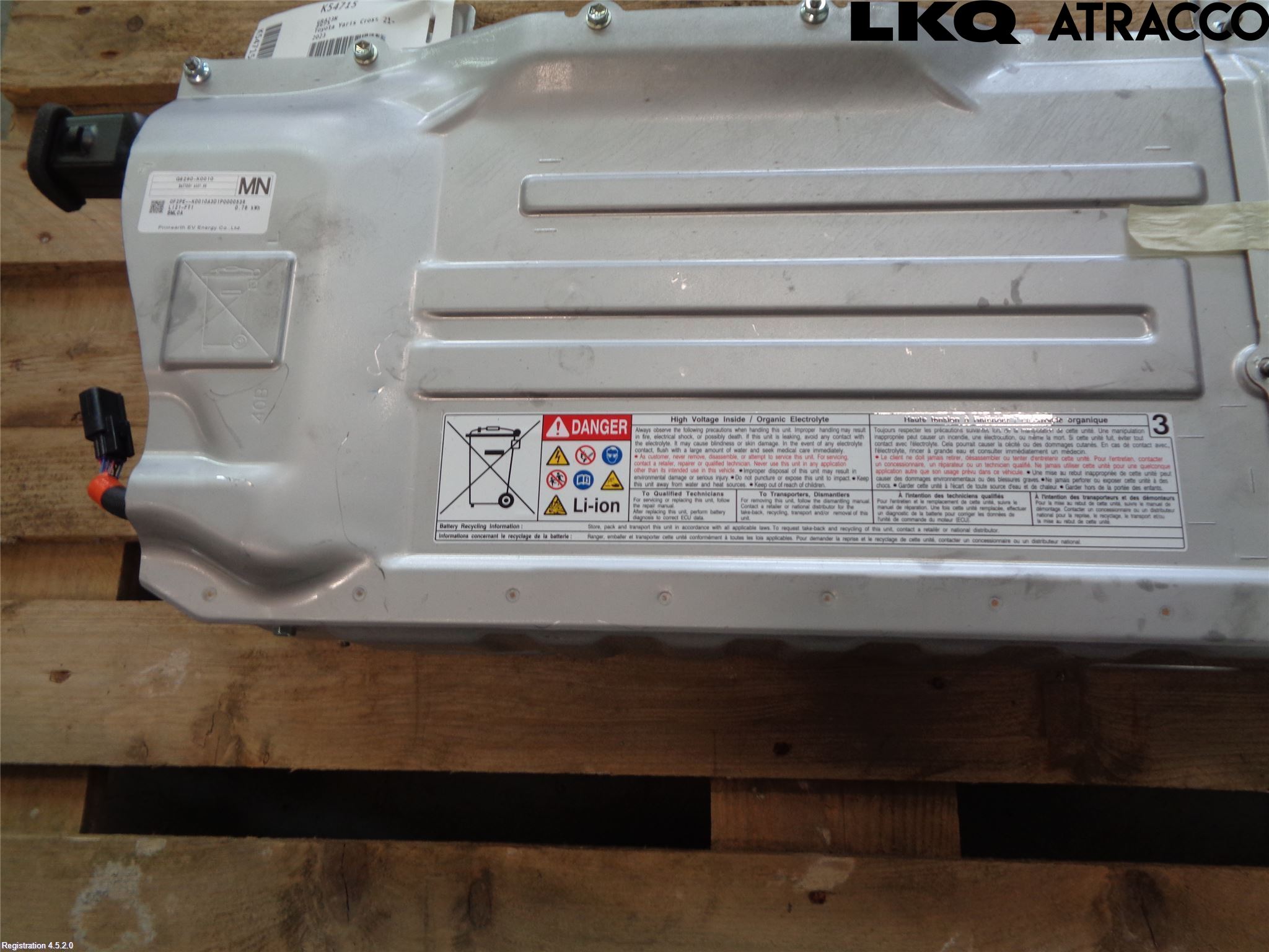 Toyota YARIS CROSS XP21 21- Hybrid Batteri