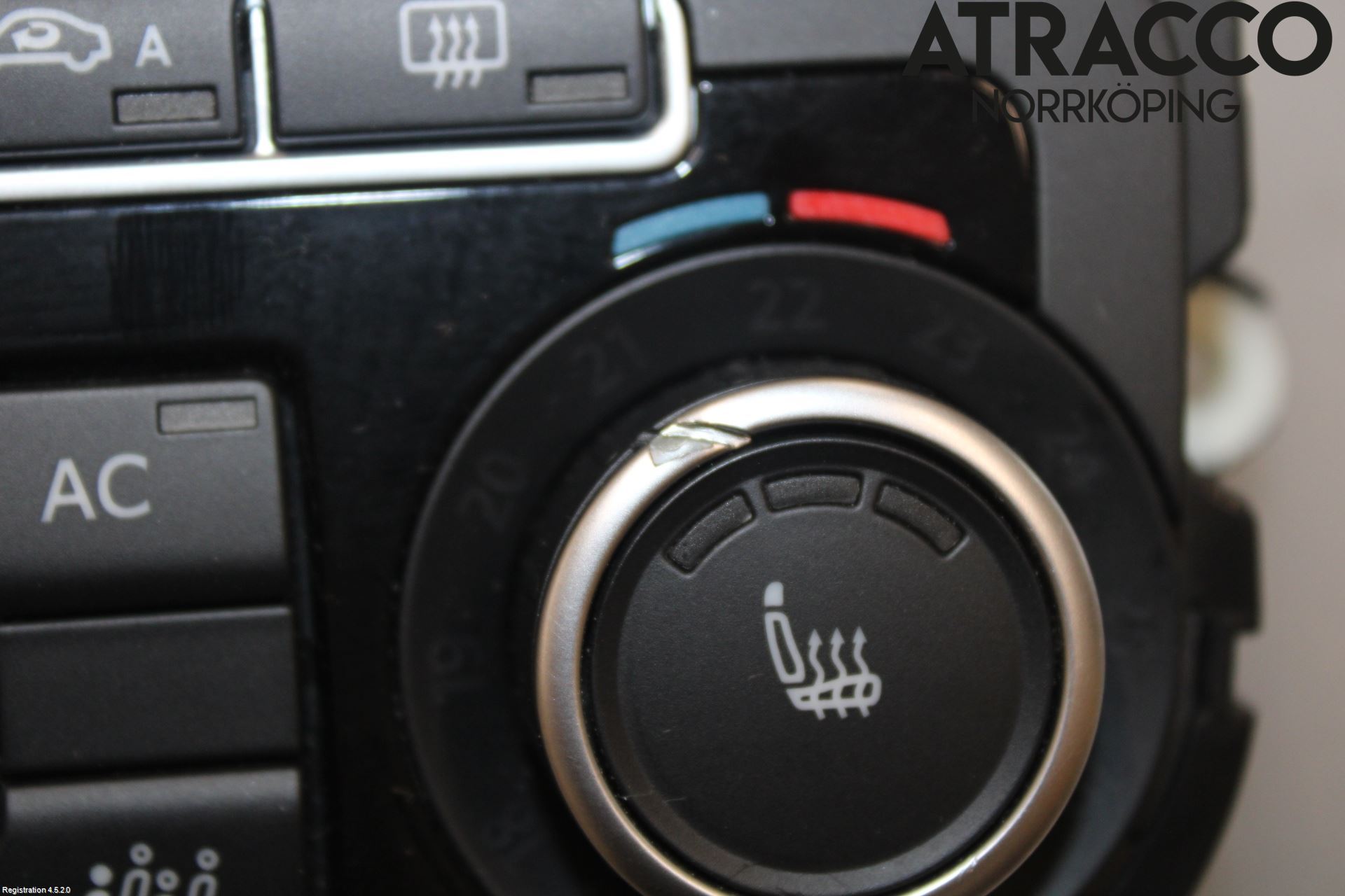 Seat ALHAMBRA 11- Varmeapparat Panel(Regulering)