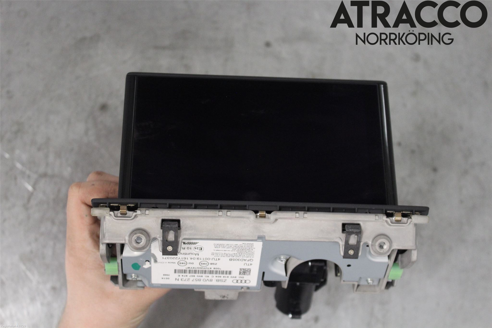 Audi A3/S3 8V 13-20 Instr Skjerm Dvd-Gps-Ac-Tlf