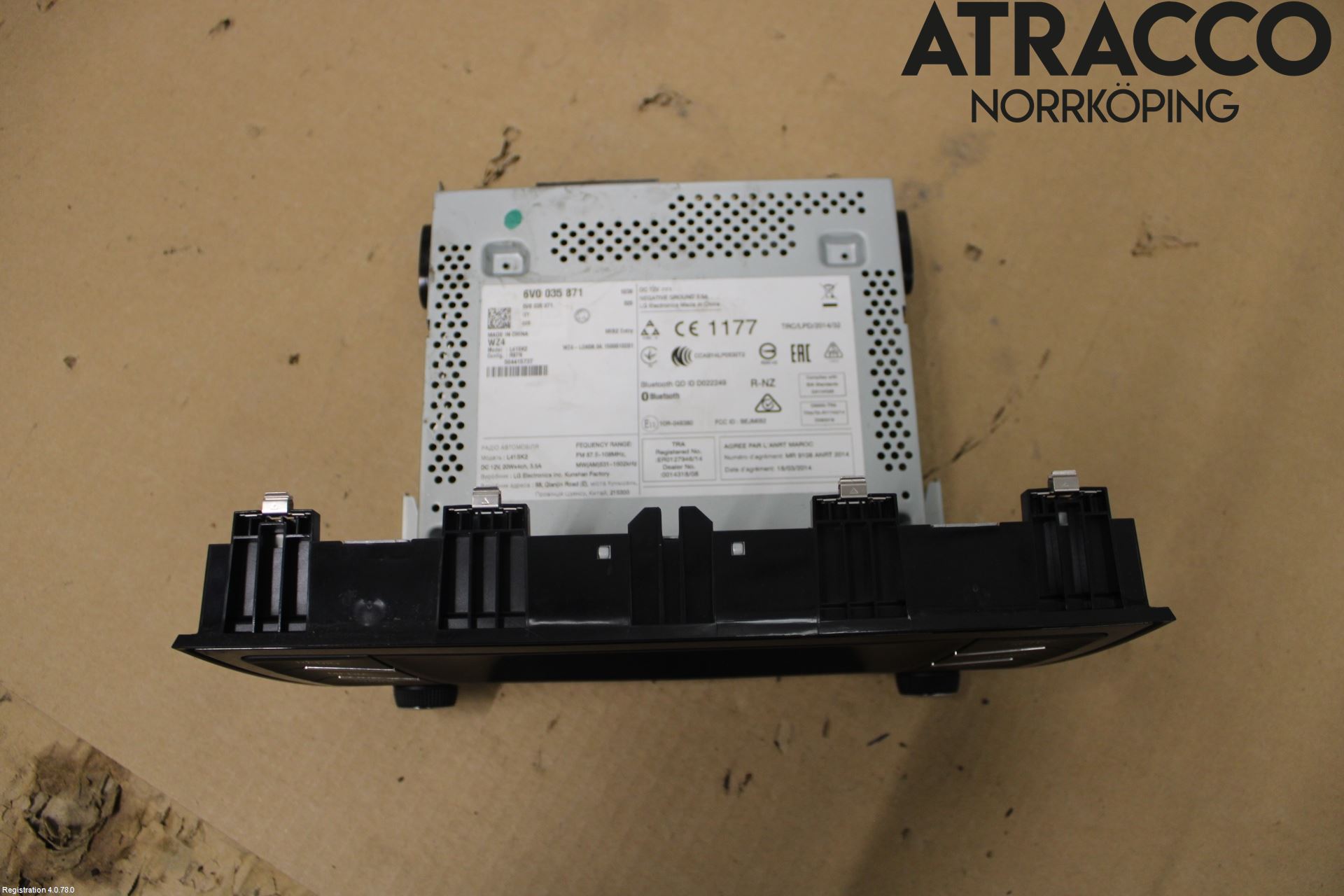 Skoda FABIA 15-21 Multifunktionsdisplay