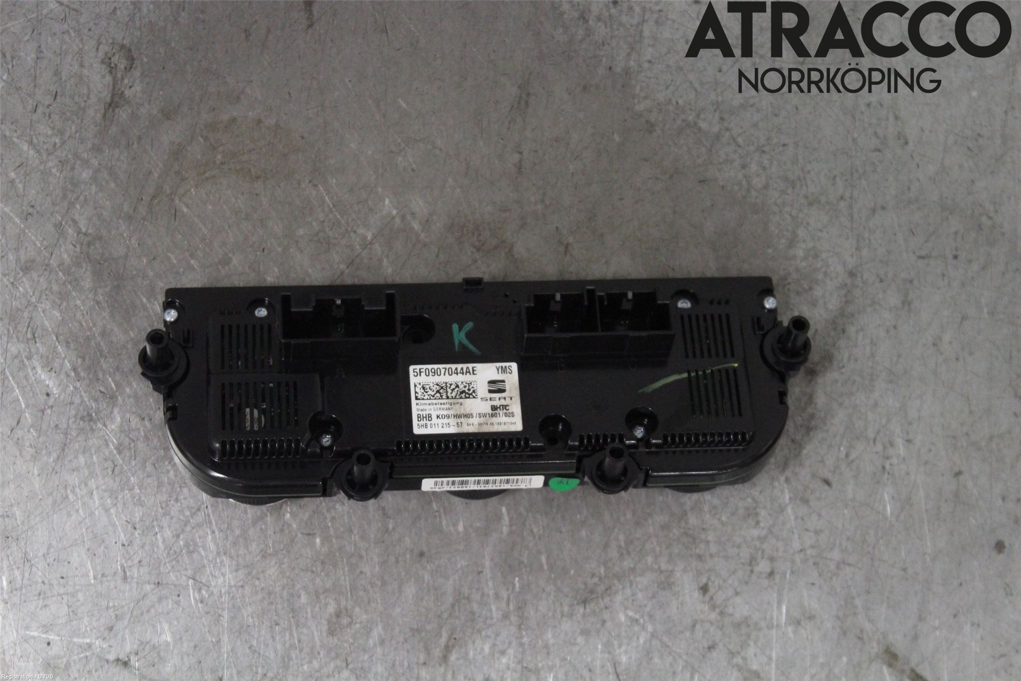 Seat LEON 13-20 Varmeapparat Panel(Regulering)