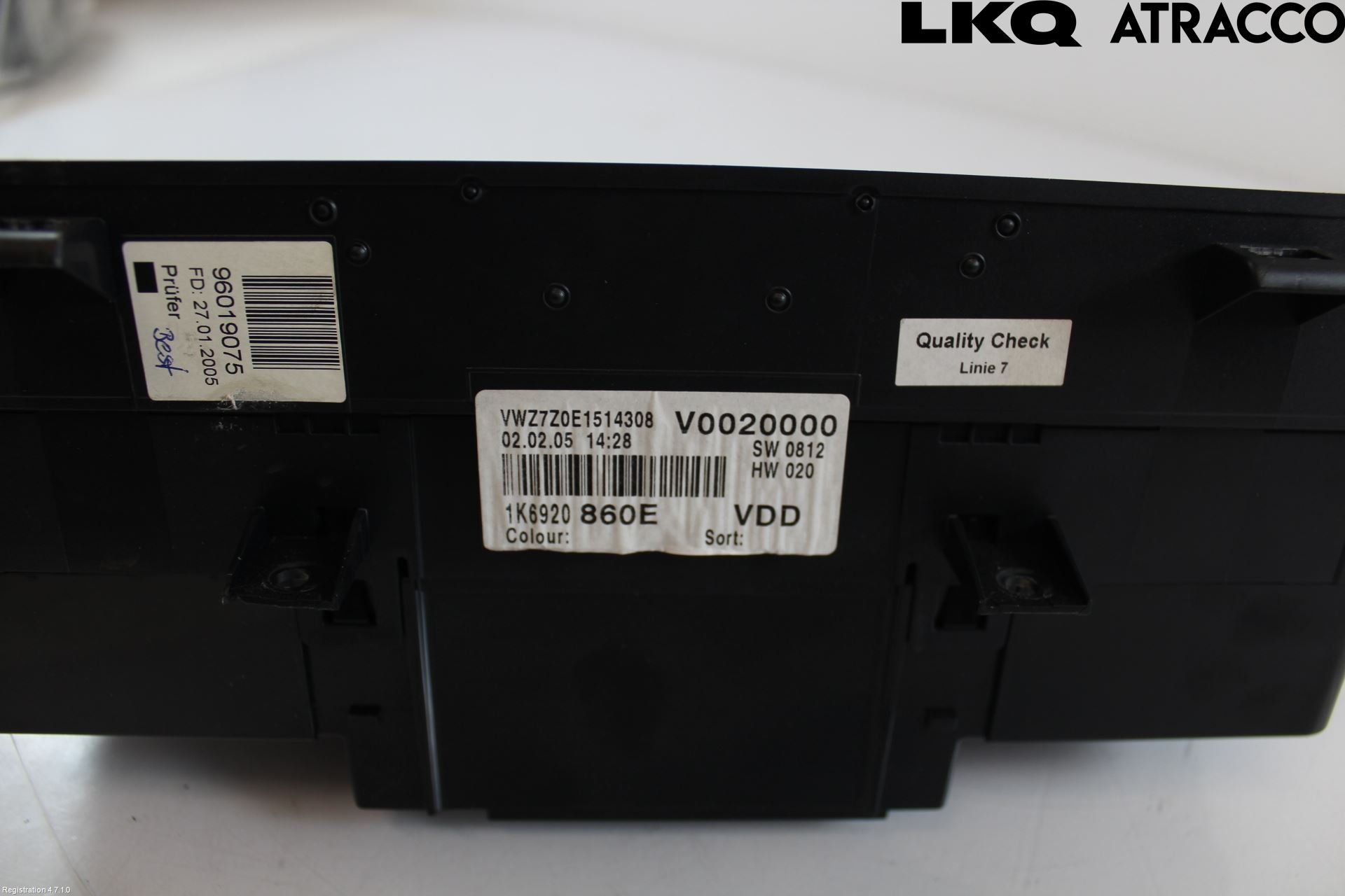 Volkswagen VW GOLF V 04-09 Instr Kombinert
