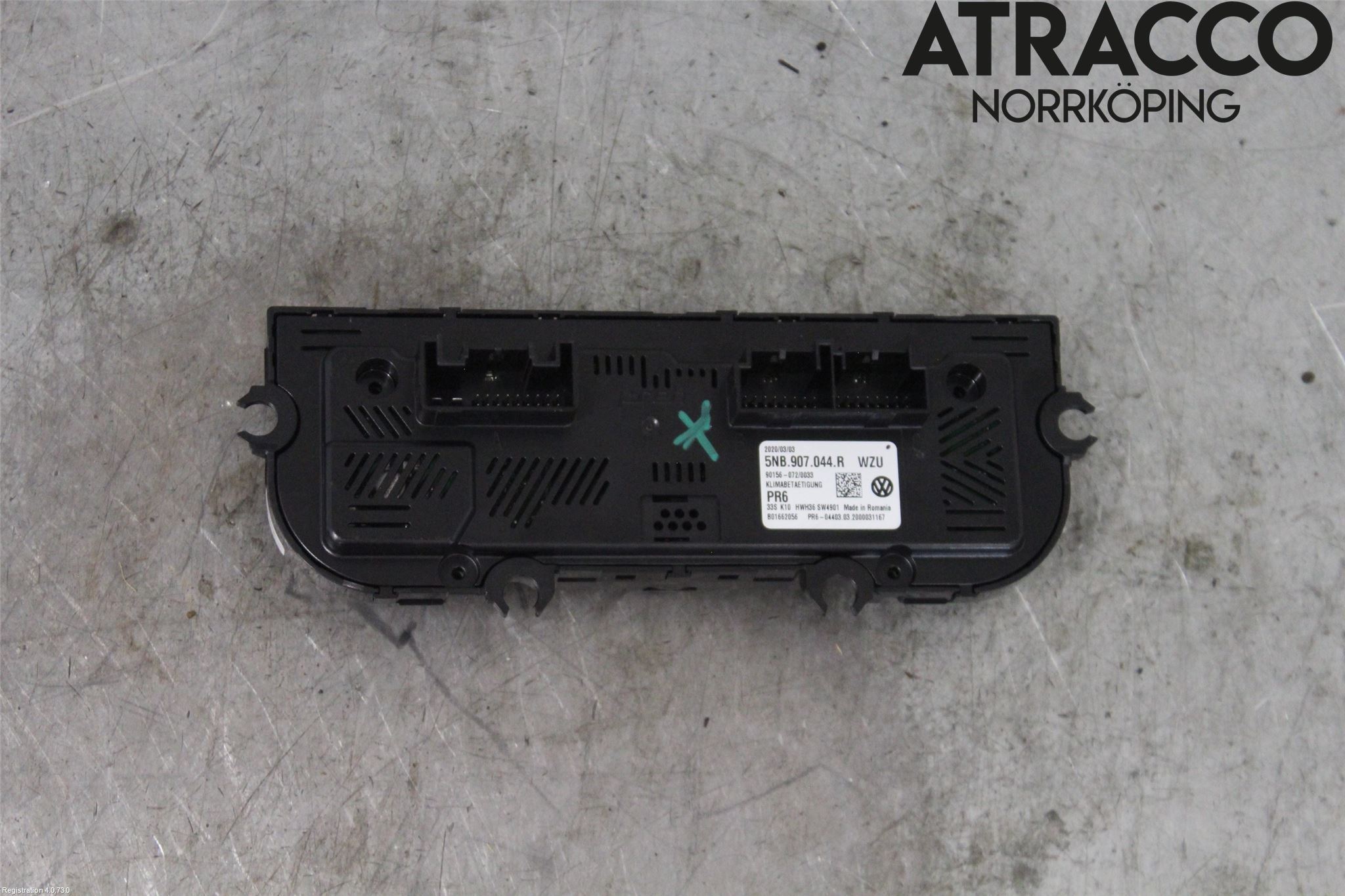 Volkswagen VW TIGUAN 16-24 Varmeapparat Panel(Regulering)
