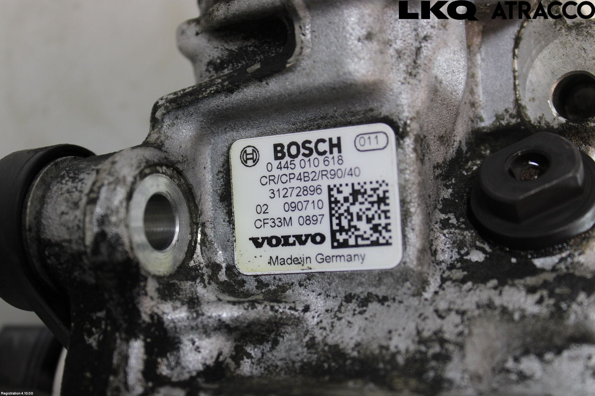 Volvo XC70 08-13 Drivstoff Dieselpumpe Hoved