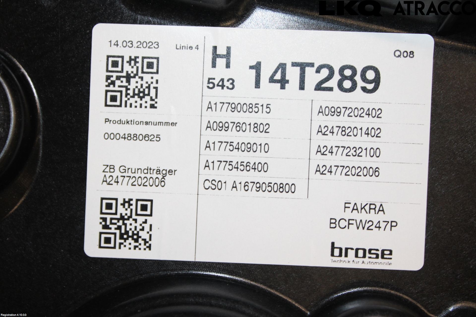 Mercedes-Benz MB EQA (H243) 21- Vindusheis El Komp