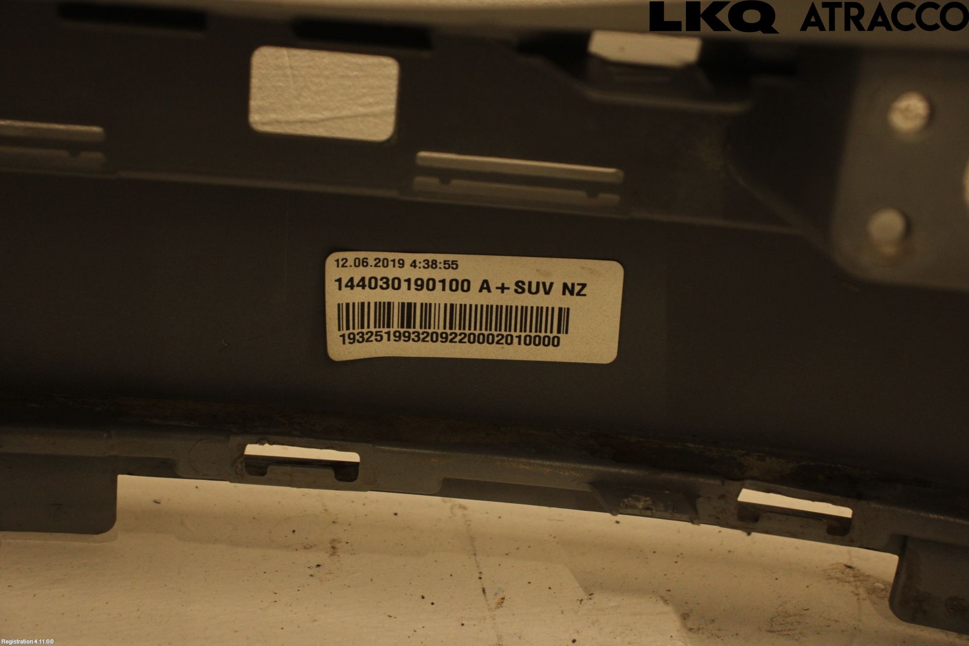 Skoda KODIAQ 17-24 Støtfanger Bak Overtrekk