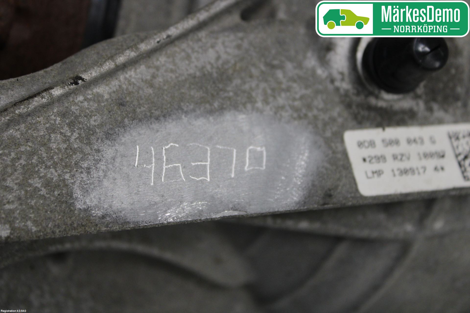 Audi A4/S4 B9 16-19 Bakaksel Kardang Bak -Diff