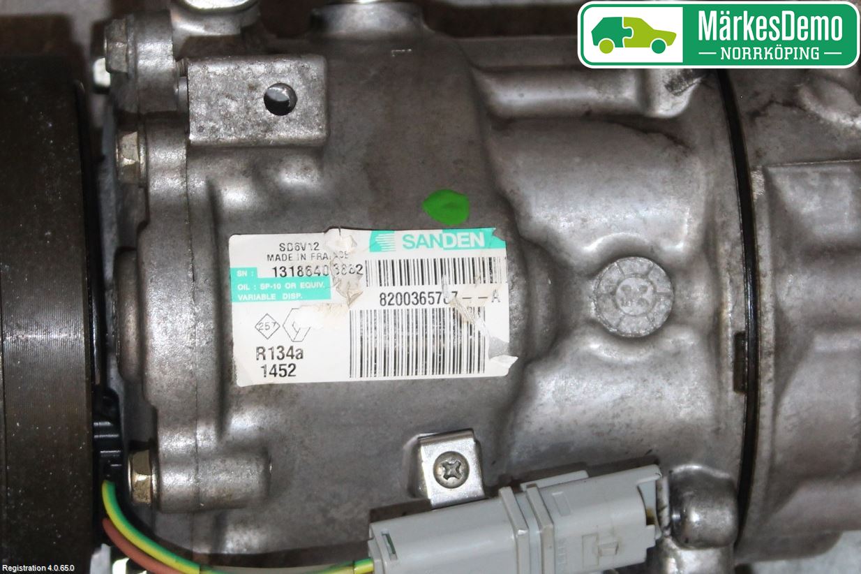 Renault CLIO III  06-09 Varme Ac Kompressor
