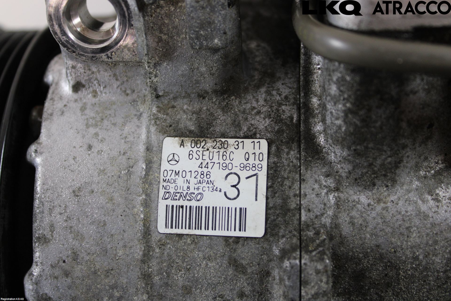 Mercedes-Benz MB E-KLASS (W212) 09-16 Varme Ac Kompressor