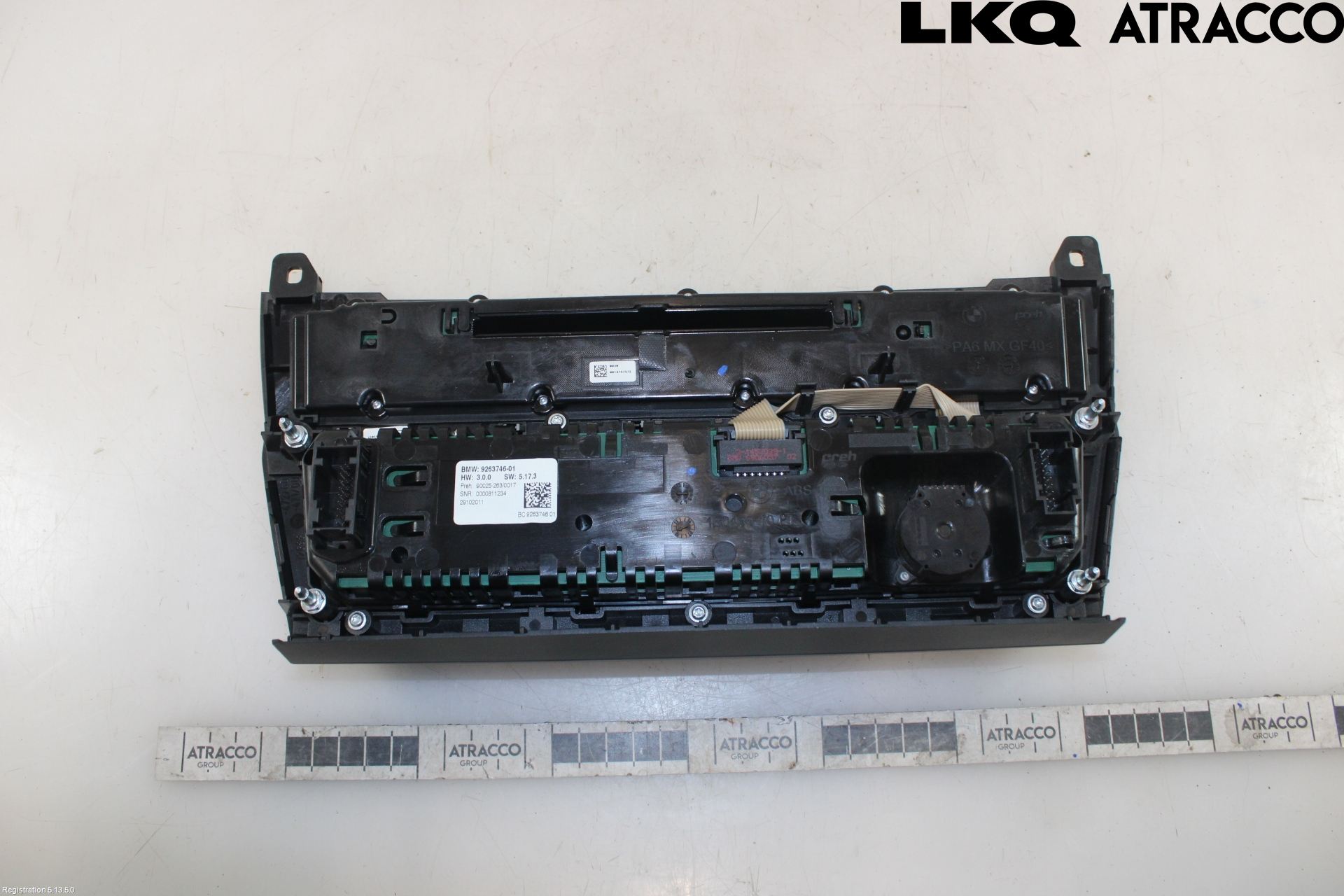 BMW 5 F10/F11/F18 09-17 Varmeapparat Panel(Regulering)