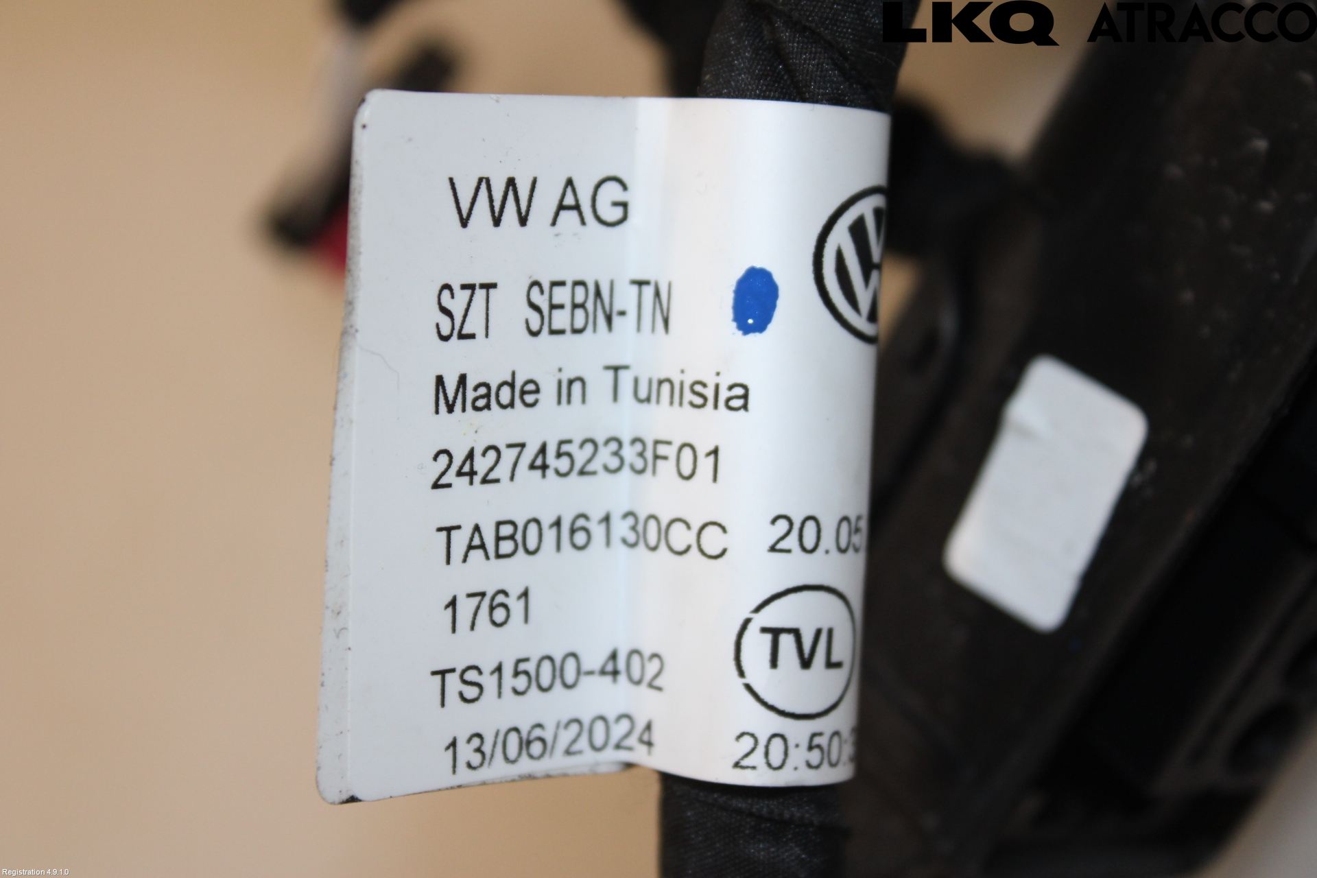 Volkswagen VW ID.7/TOURER 24- Ledningsnett