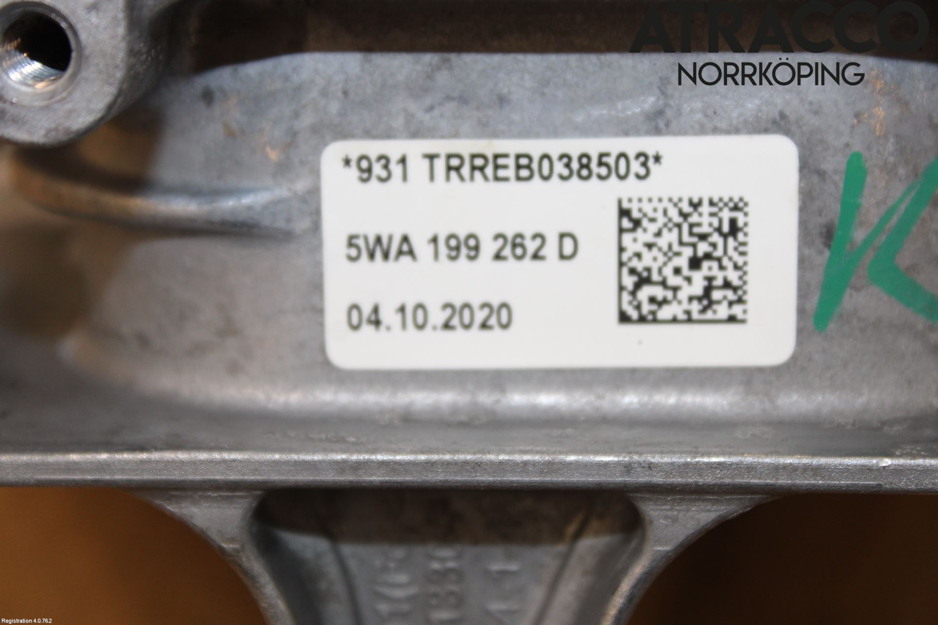 Audi A3/S3 8Y 21- Motor Feste Stål-Alu