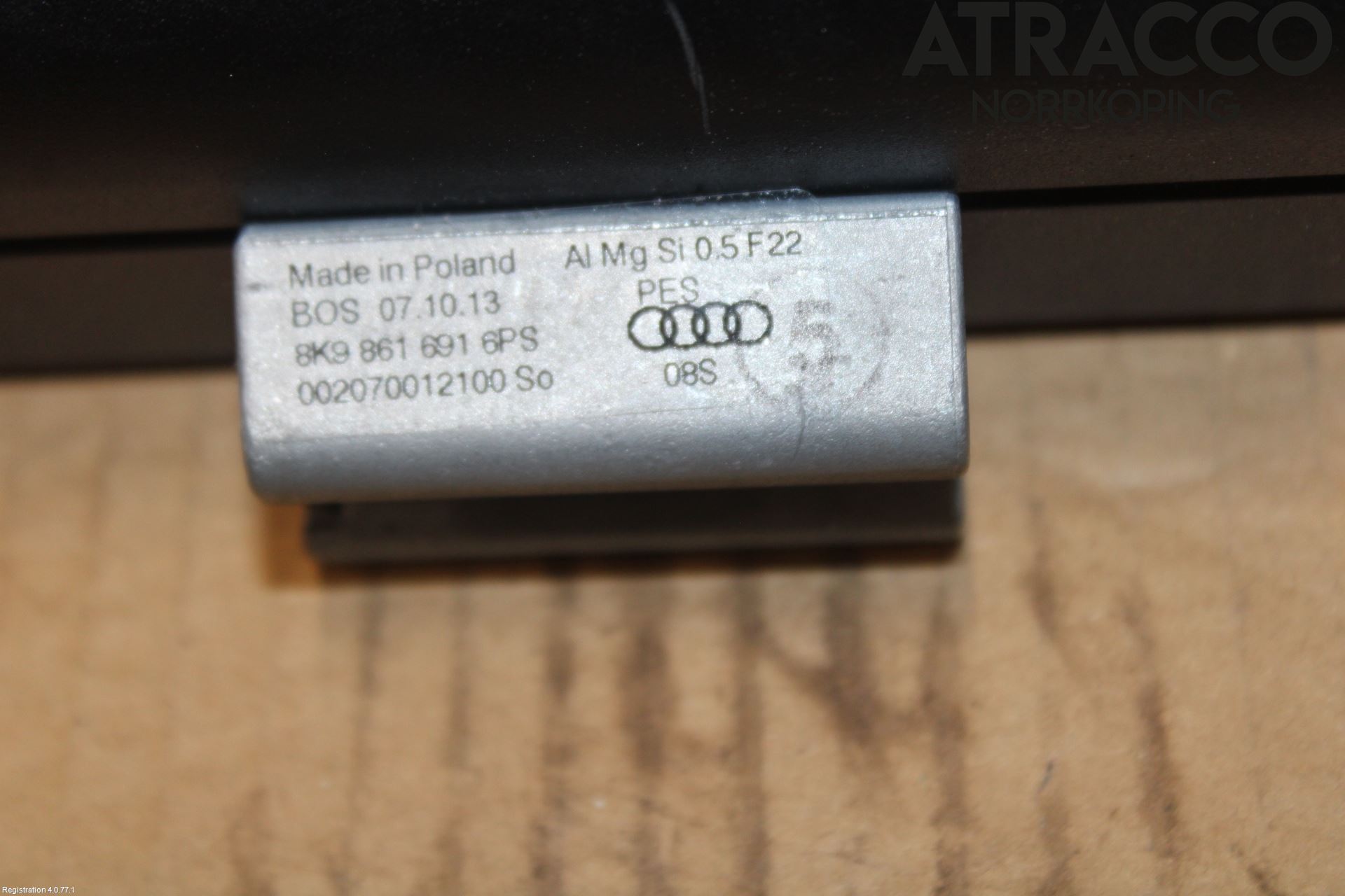 Audi A4 12-15 Innr Lastenett