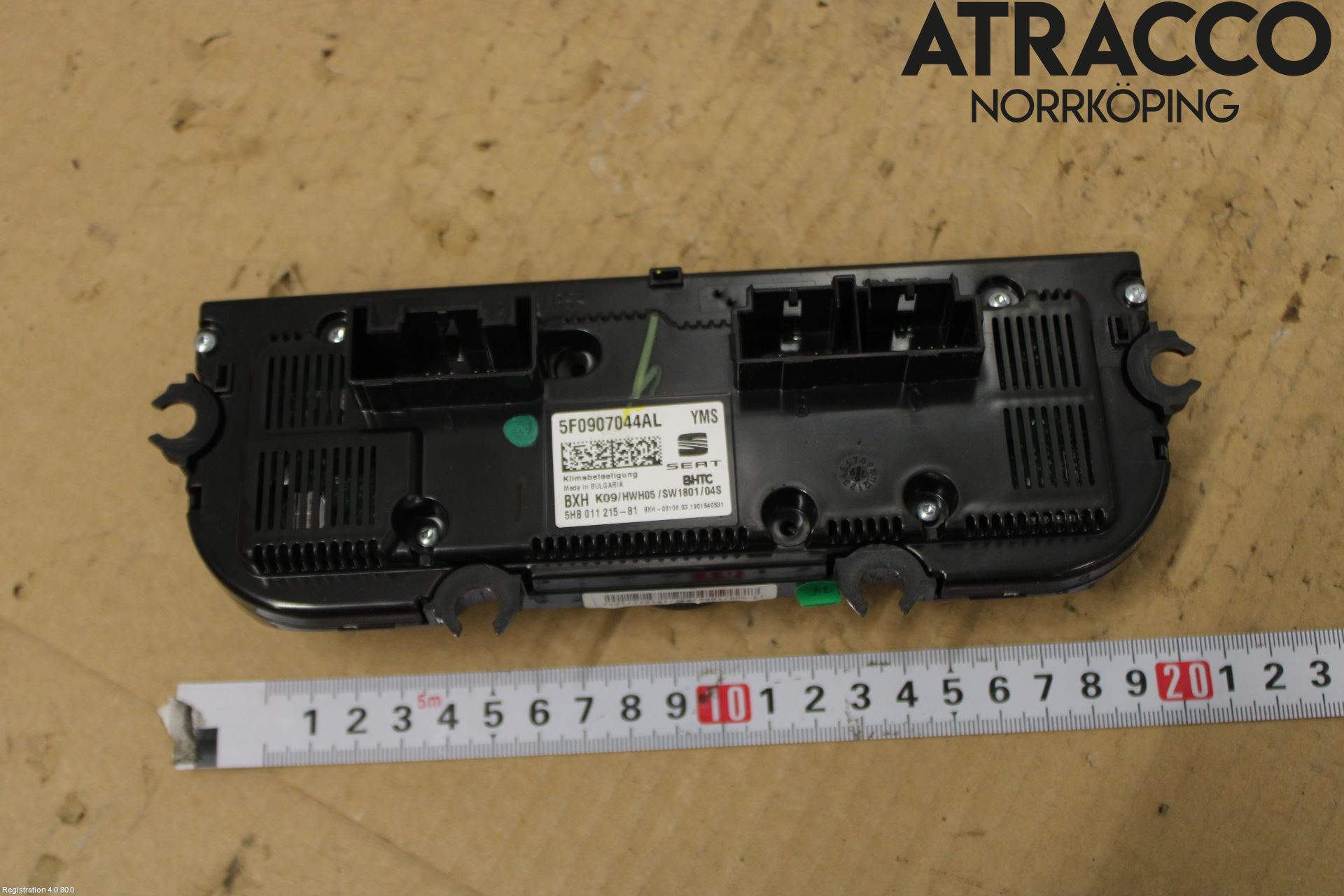 Seat LEON 13-20 Varmeapparat Panel(Regulering)