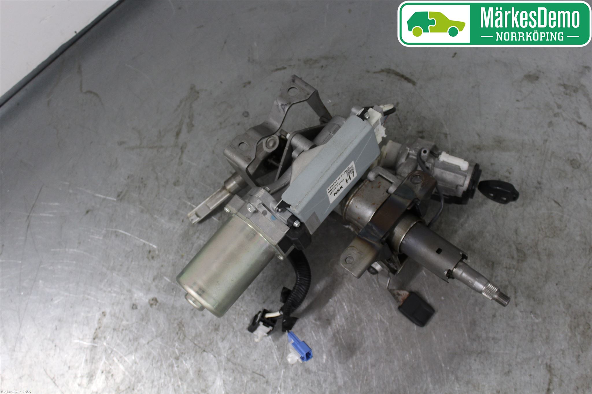 Toyota iQ Rattakselaggregat Innebygd Servo