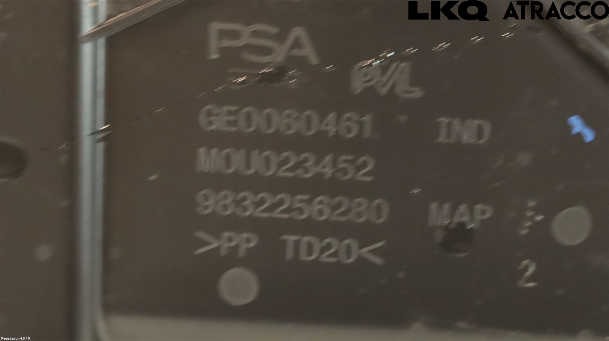 Opel ASTRA L 22- Bunnplate U Motor-Gear-Dørk