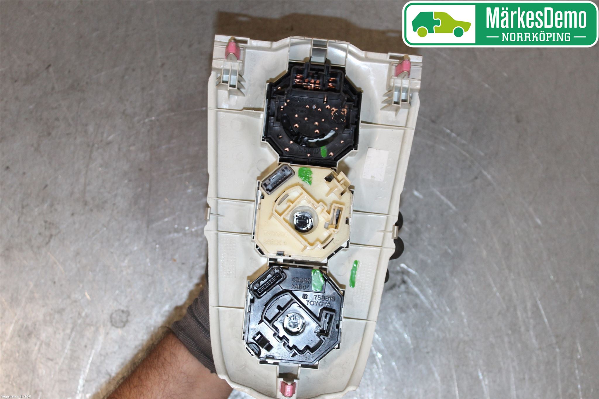 Toyota YARIS XP90 06-11 Varmeapparat Panel(Regulering)