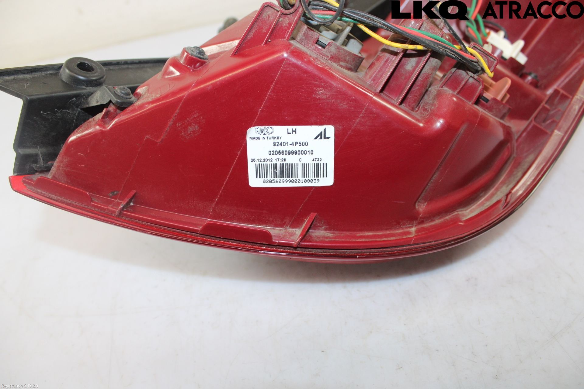 Hyundai i20 PB 09-14 Baklykt Venstre