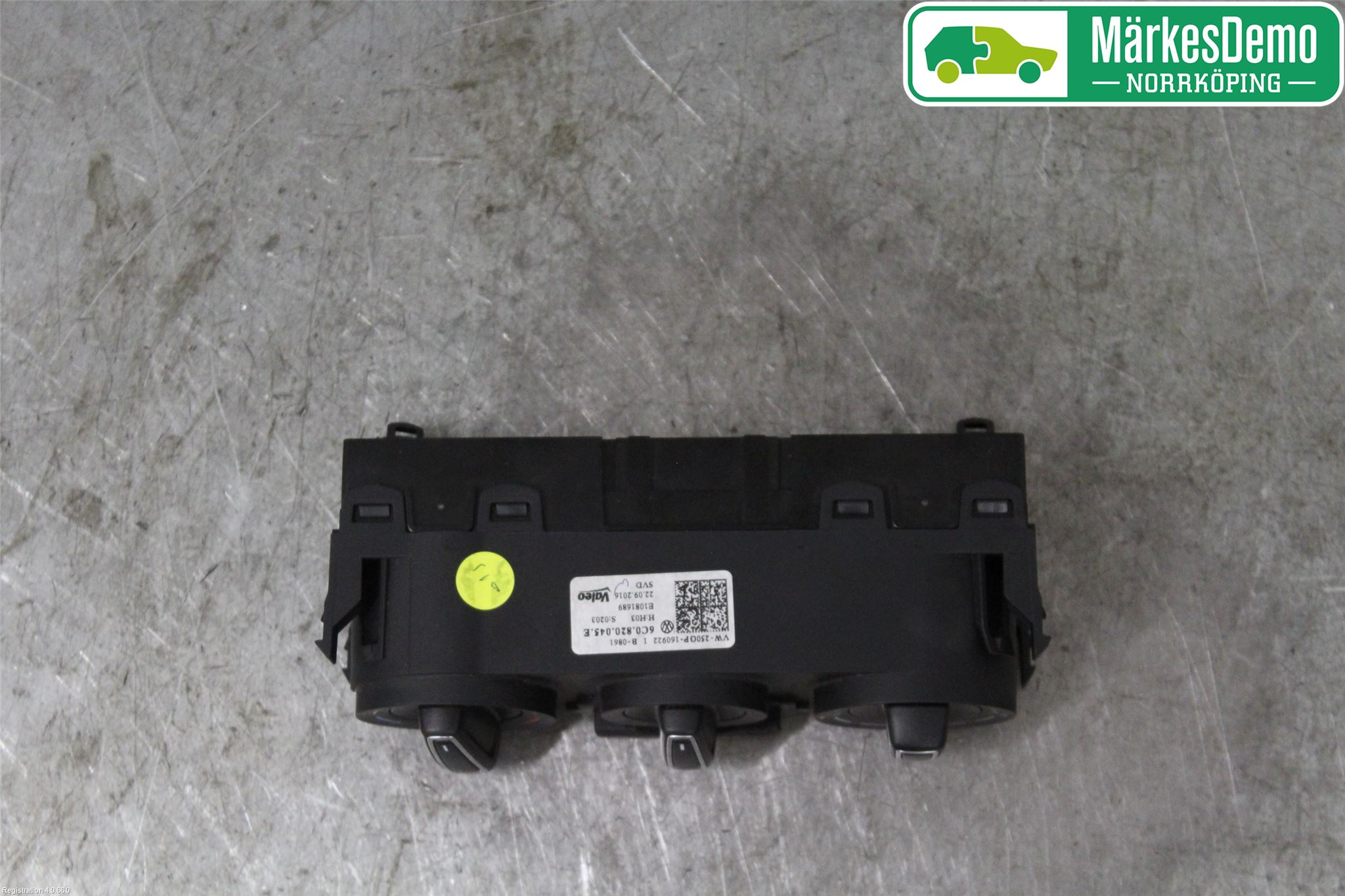 Volkswagen VW POLO 10-17 Varmeapparat Panel(Regulering)