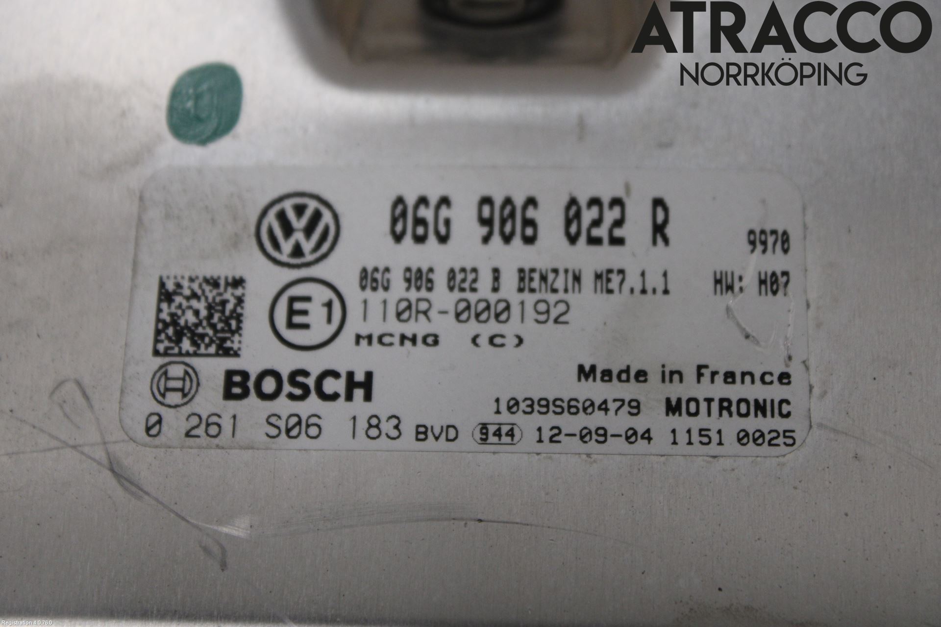 Volkswagen VW CADDY 11-15 Styreenhet Innsprøytning