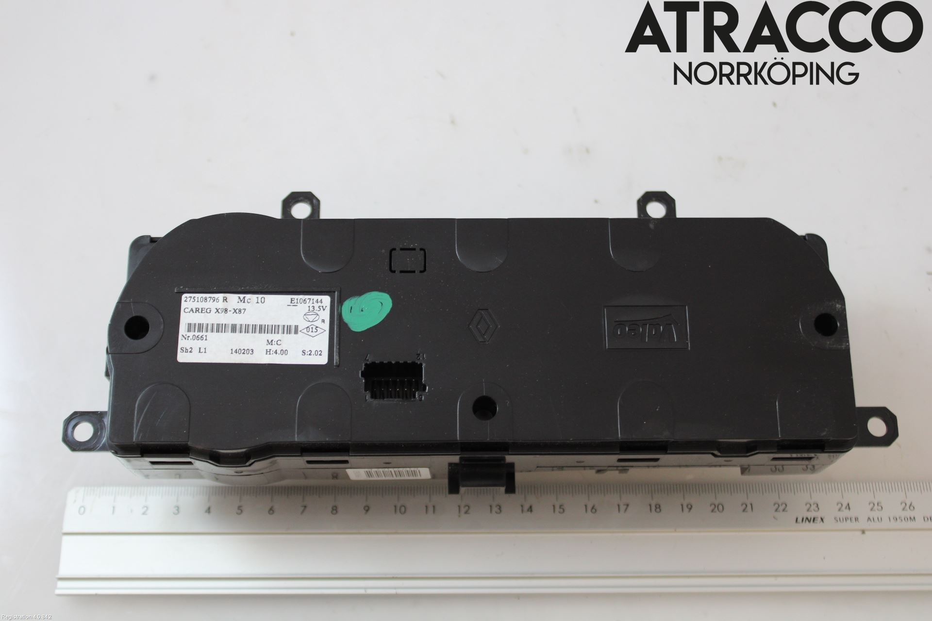 Renault CLIO IV 12-16 Varmeapparat Panel(Regulering)