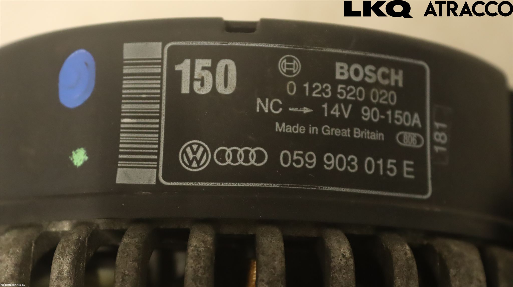 Audi A8/S8 4D 94-02 Dynamo