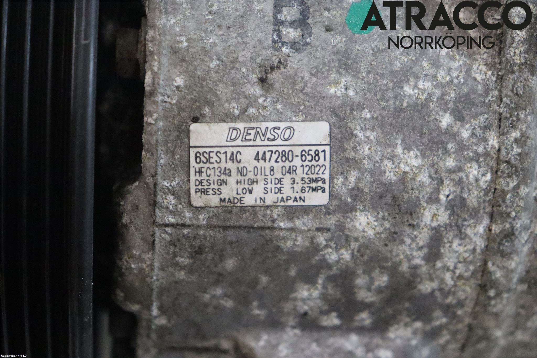 Toyota AURIS 13-19 Varme Ac Kompressor