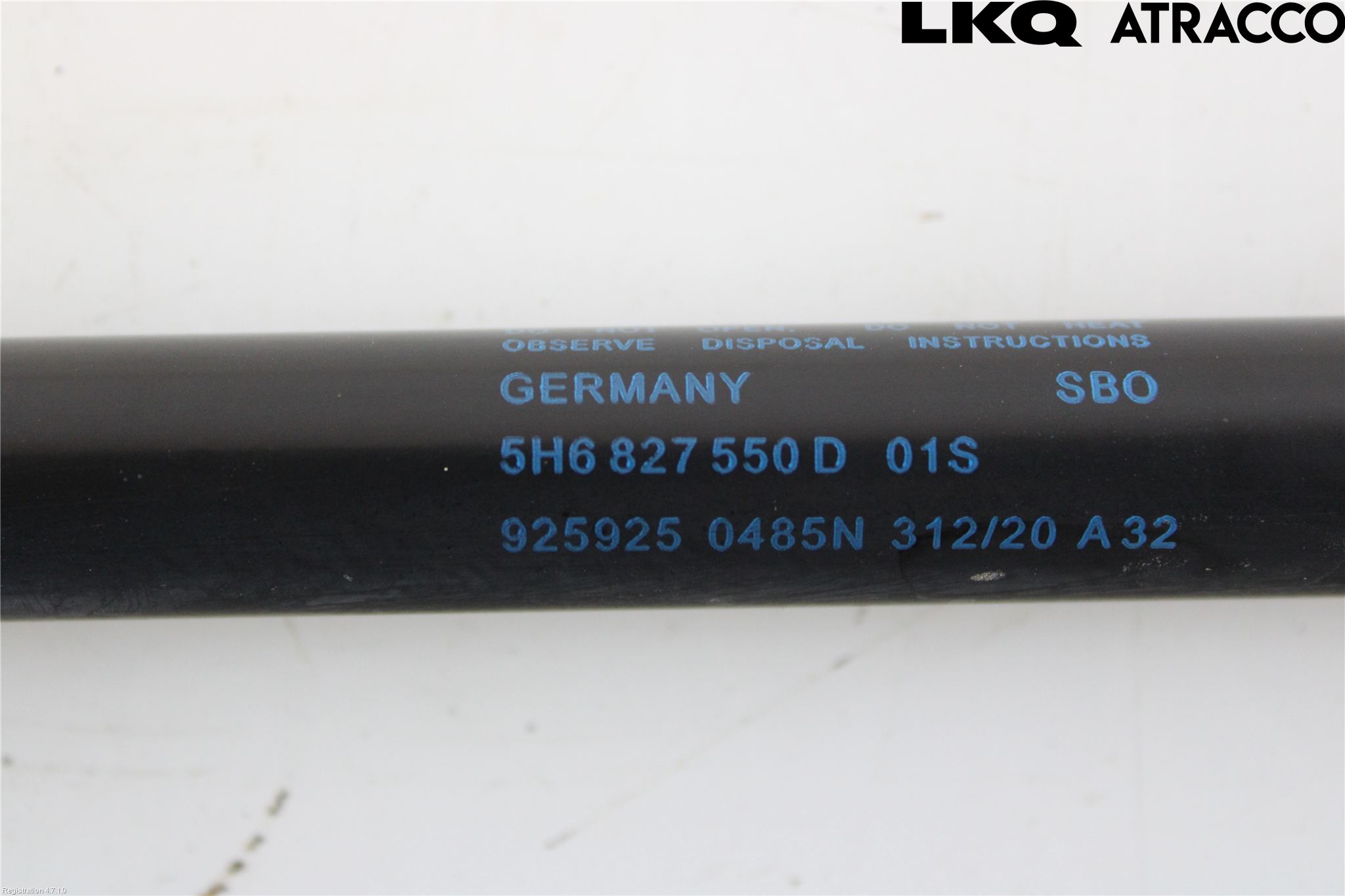 Volkswagen VW GOLF / E-GOLF VIII 20- Bakluke Demper-Gassfjær