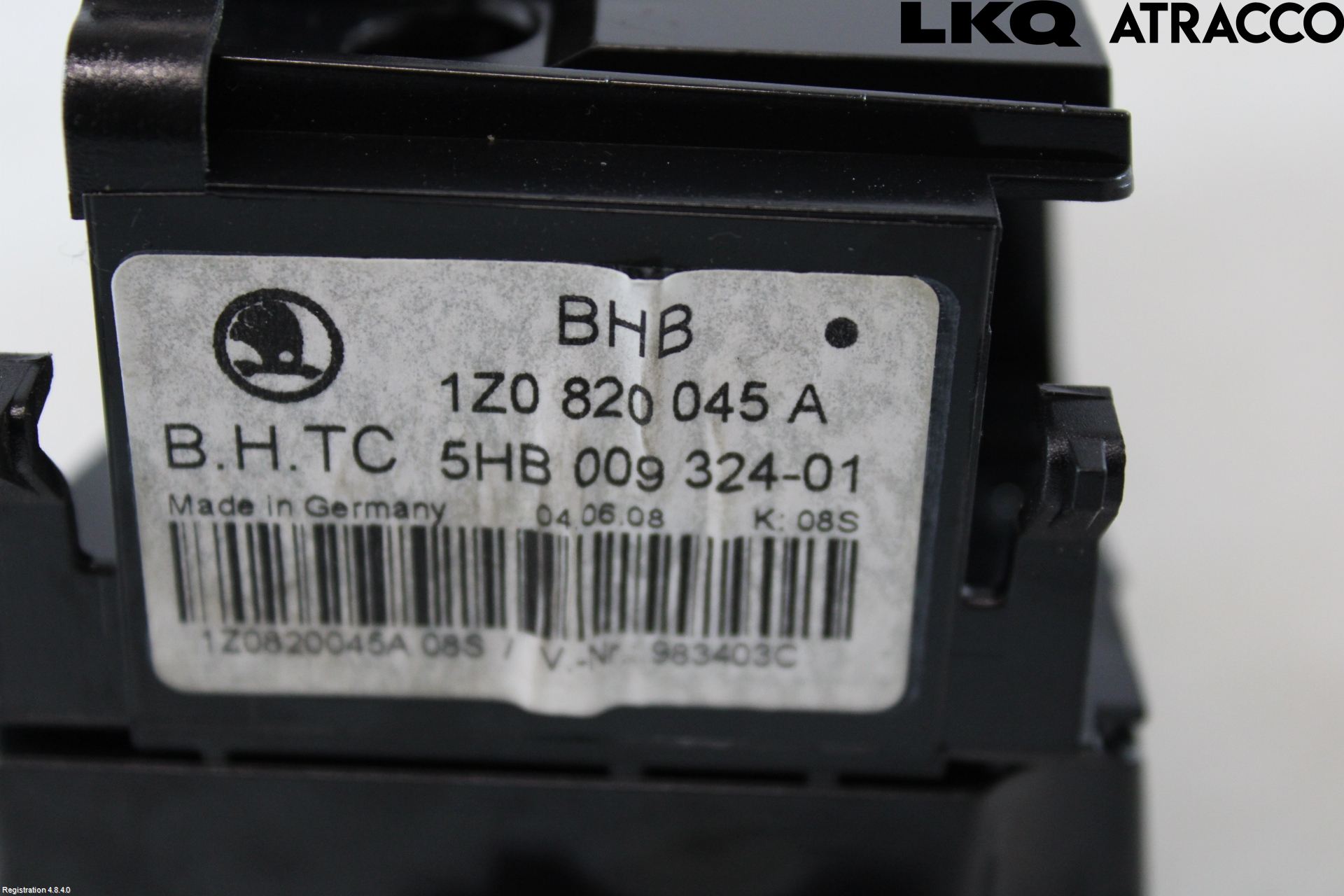 Skoda OCTAVIA (1Z) 05-13 Varmeapparat Panel(Regulering)