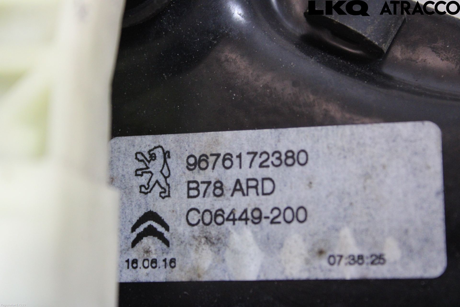 Citroen C4 PICASSO 14-18 Vindusheis El Komp