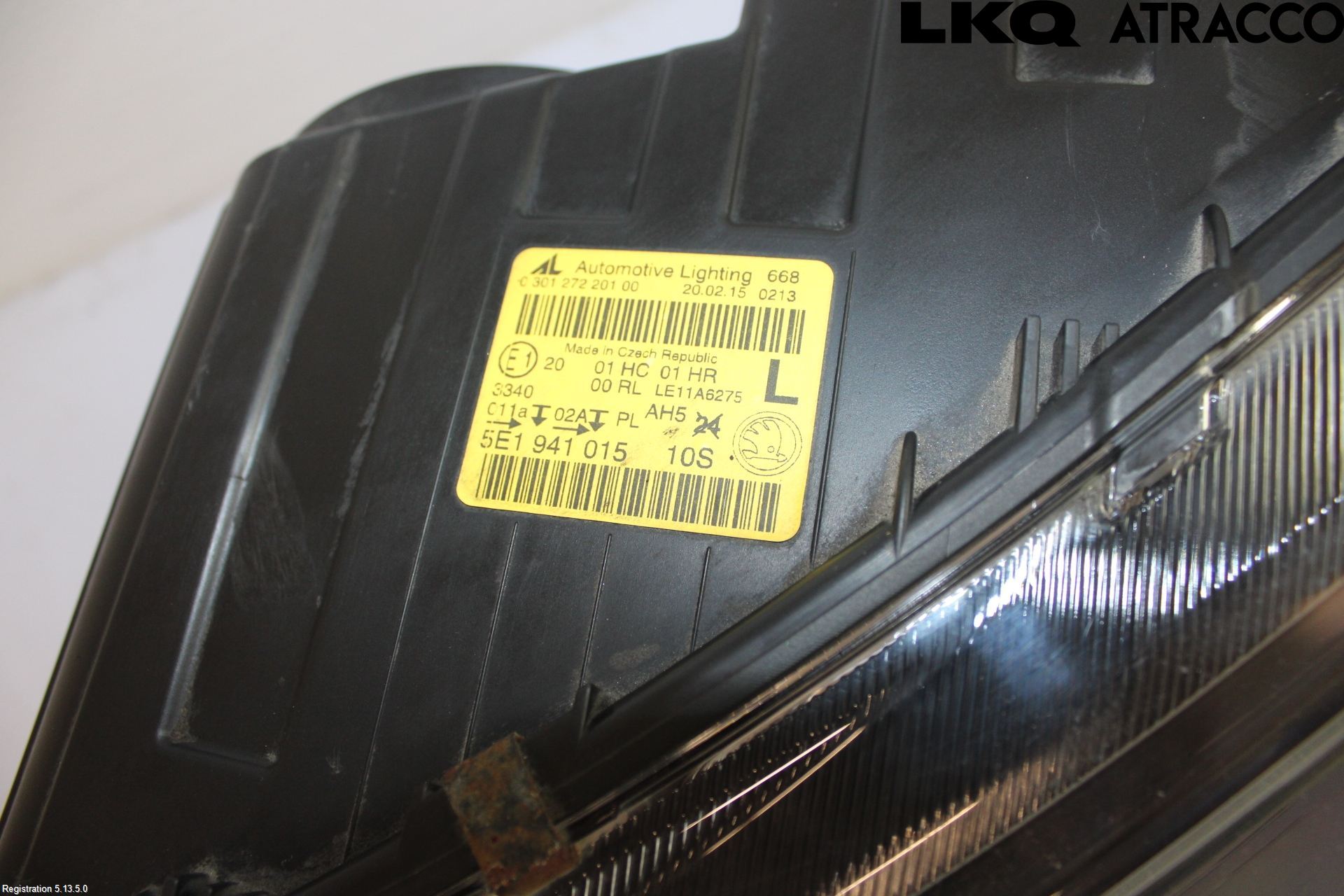 Skoda OCTAVIA (5E) 13-20 Frontlykt Venstre