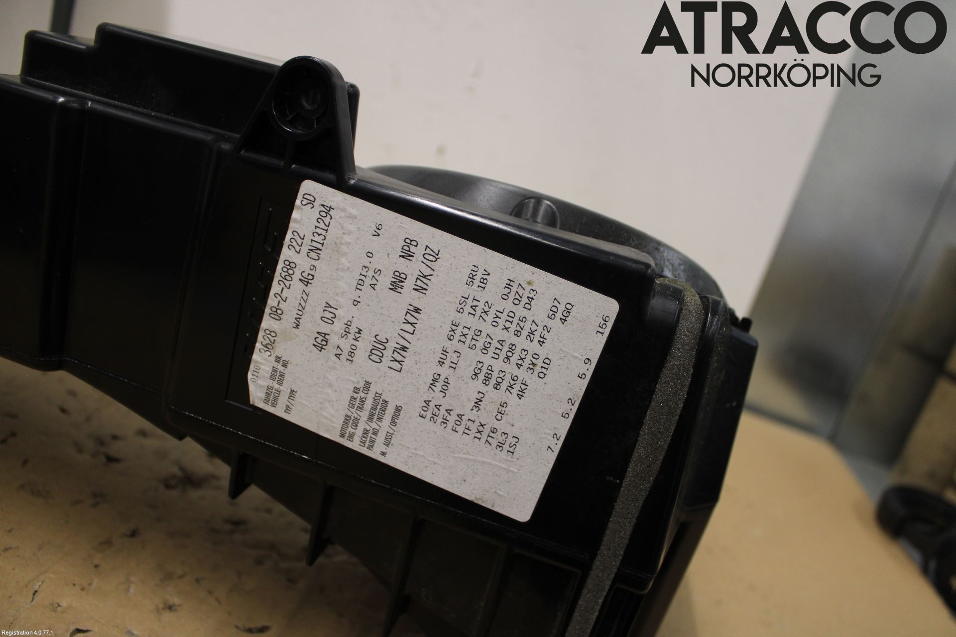 Audi A7/S7 4G 11-17 Innr Høyttaler