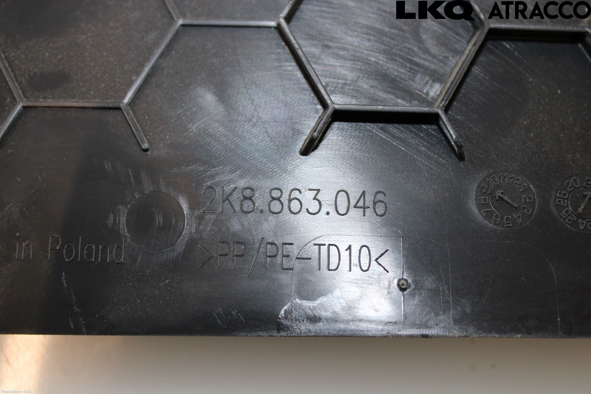 Volkswagen VW CADDY 21- Instrumentkonsoll Midt