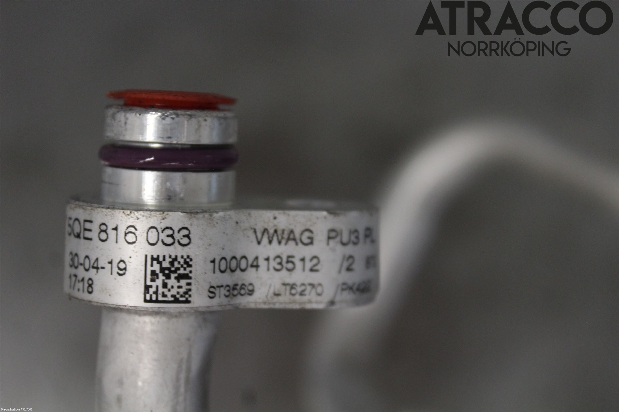 Volkswagen VW GOLF / E-GOLF VII 13-20 Varme Ac Slange - Rør