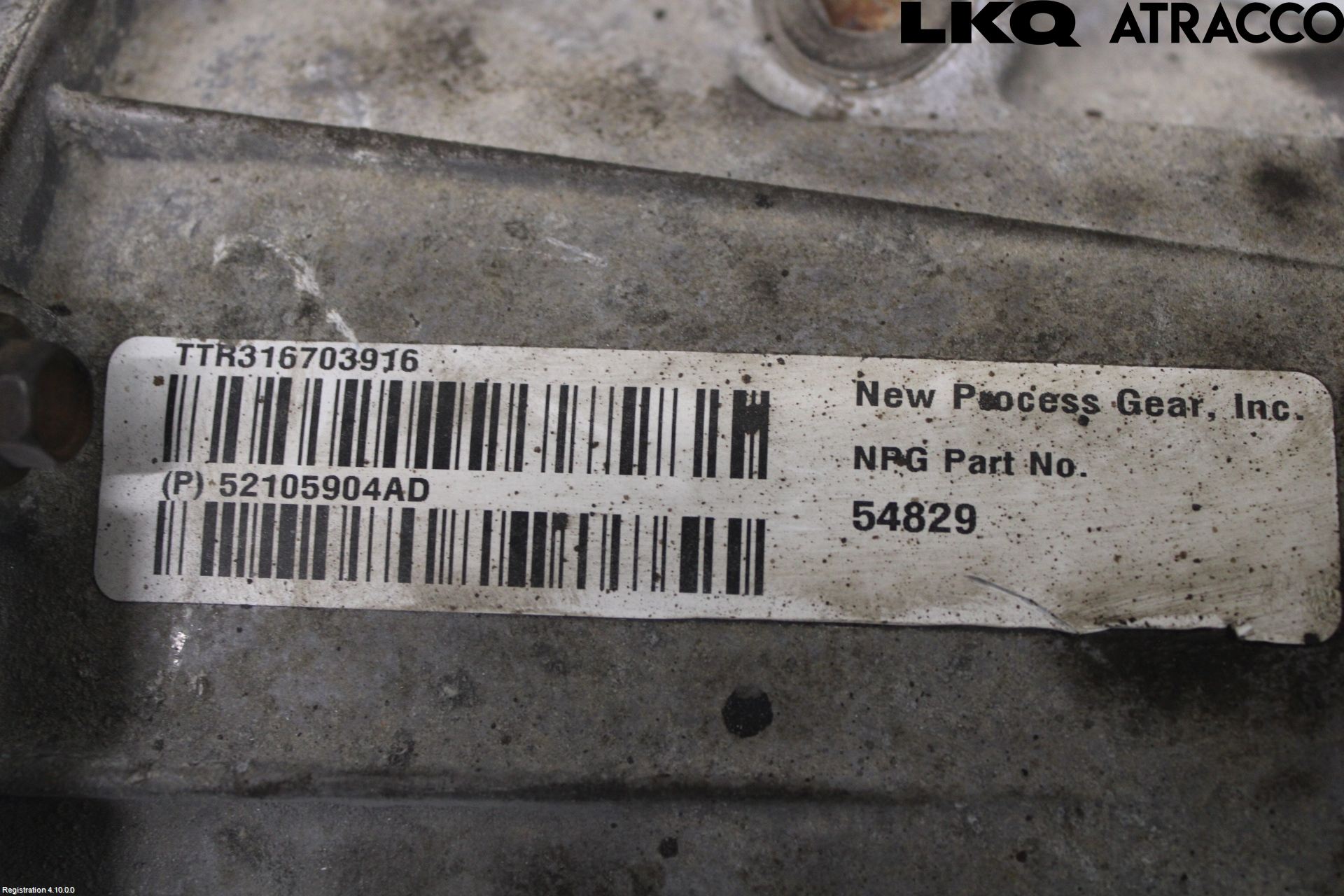 Jeep COMMANDER Gearkasse Fordelingskasse