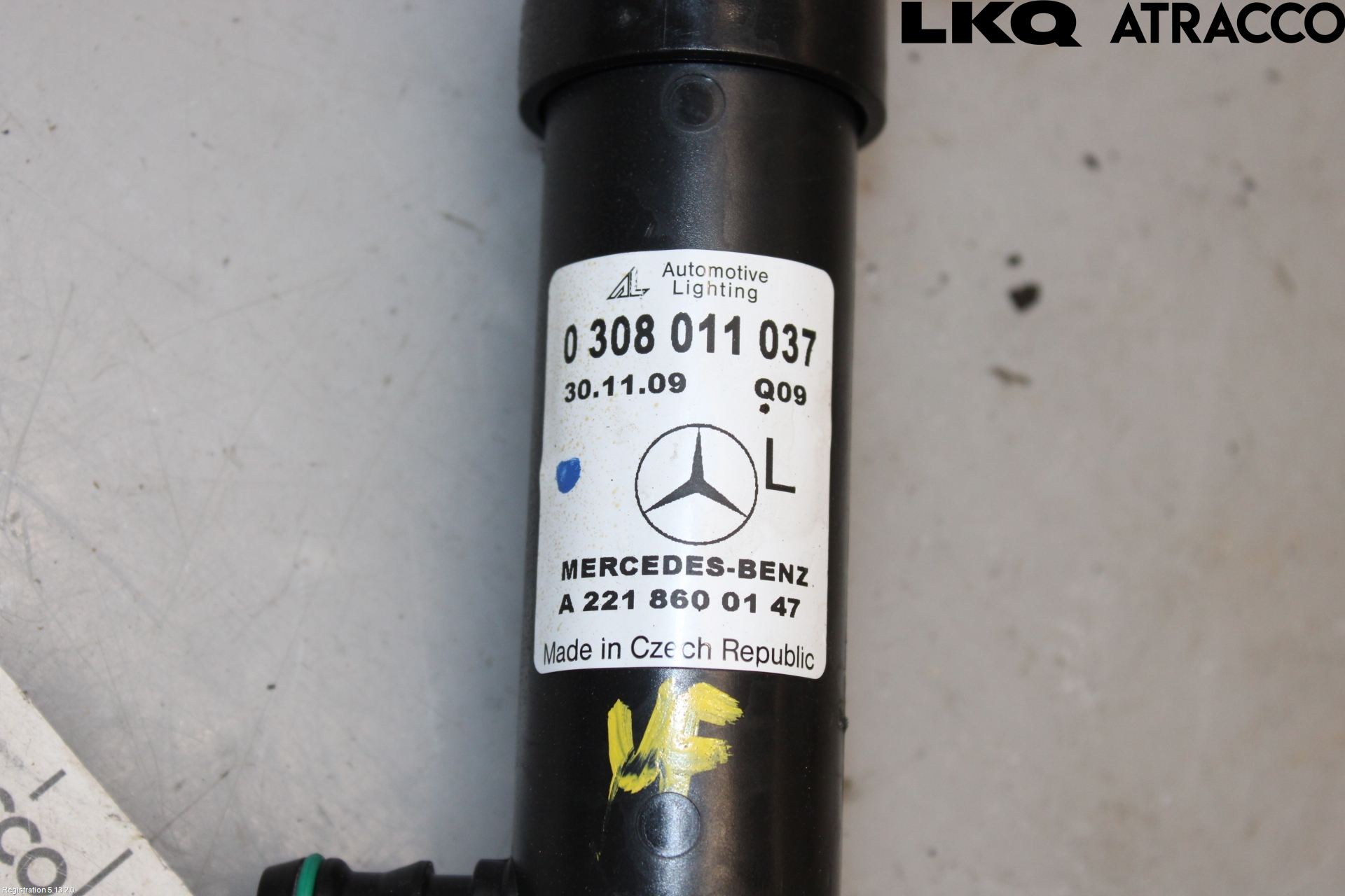Mercedes-Benz MB S-KLASS (W221) 05-13 Spylerdyse Frontlykter