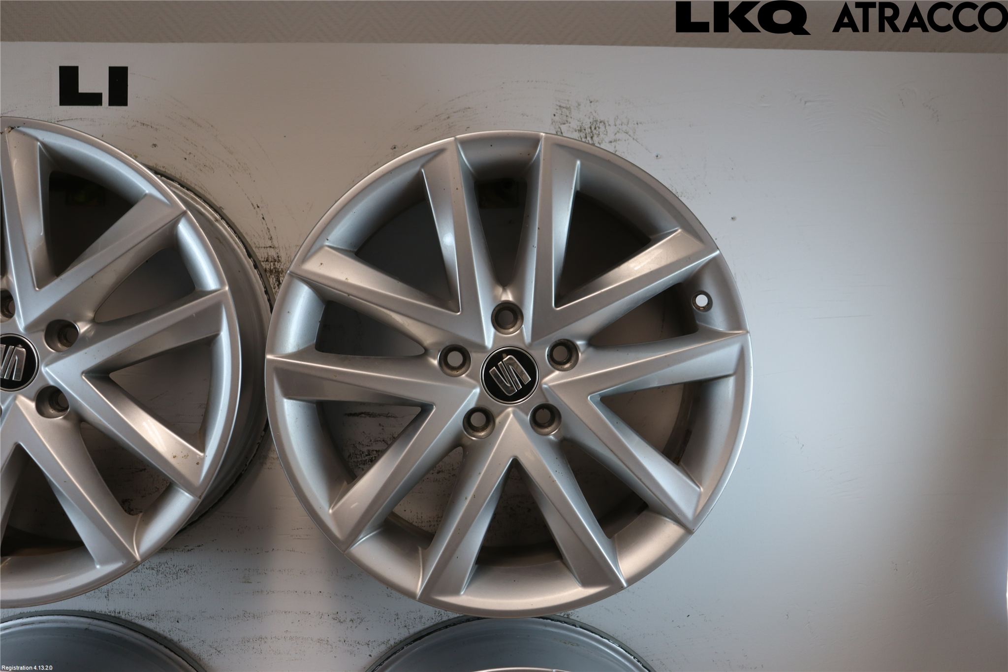 Seat TARRACO 19- Felg Aluminium Sett 4Stk