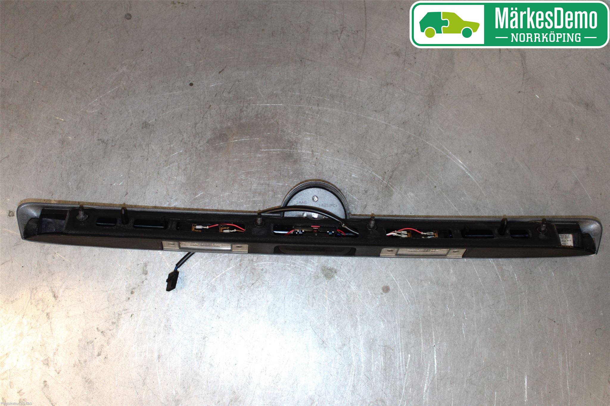 Saab 9-3 VER2/VER3 08-15 Bakluke Handtak Ytre