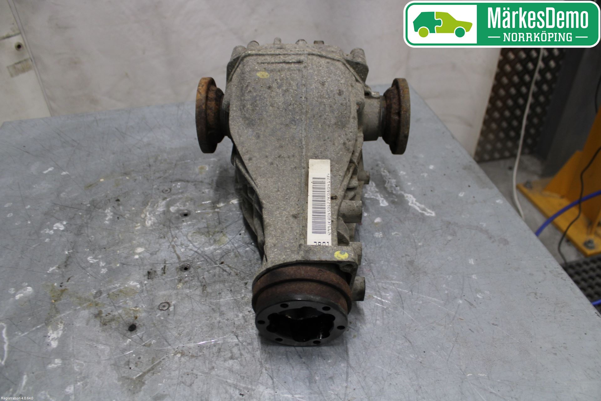 Audi A4/S4 08-11 Bakaksel Kardang Bak -Diff