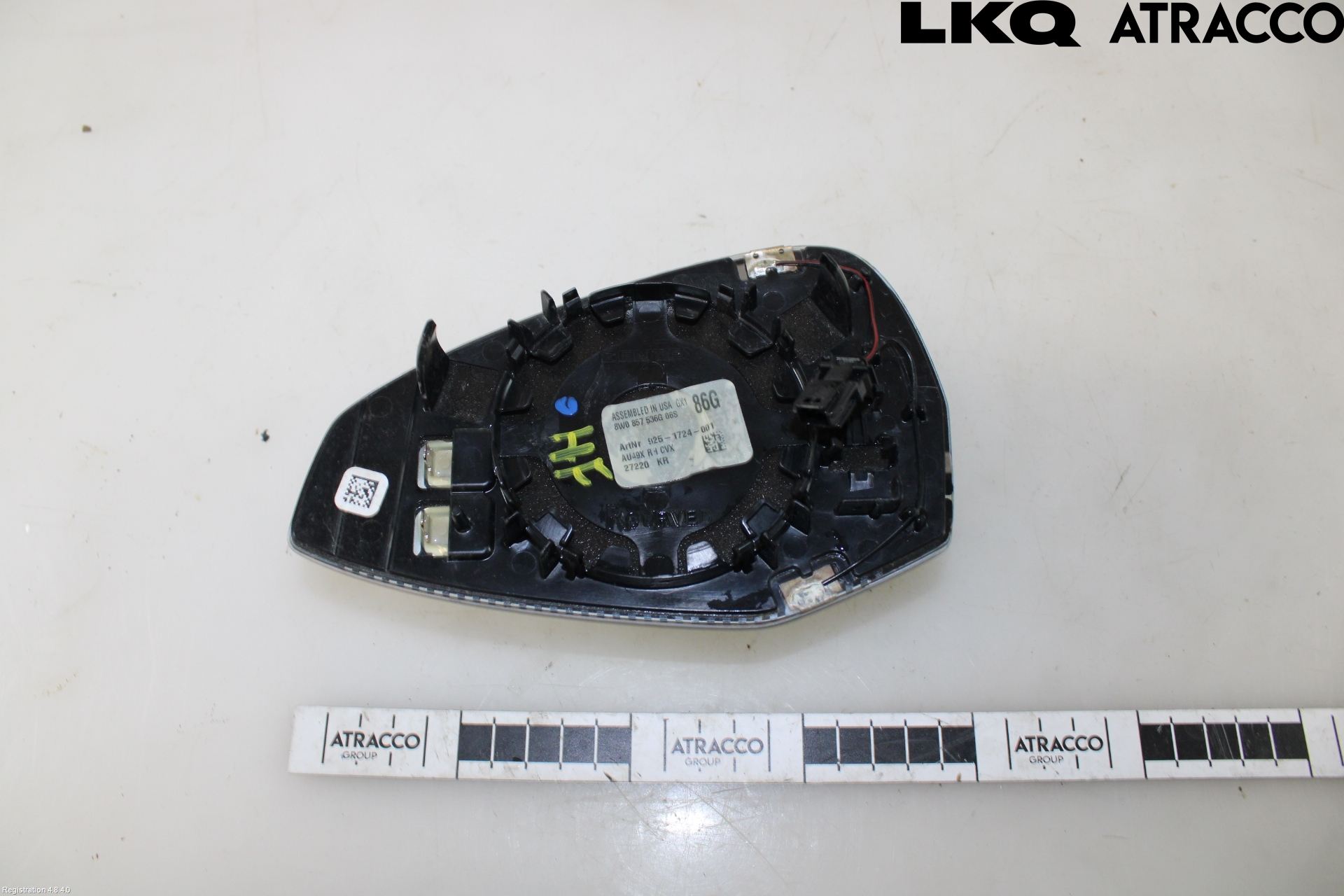 Audi A5 17- Speil Glass H
